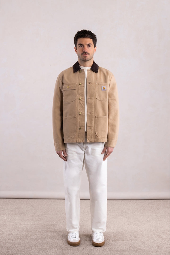 Michigan Coat - Dearborn Canvas Dusty Brown