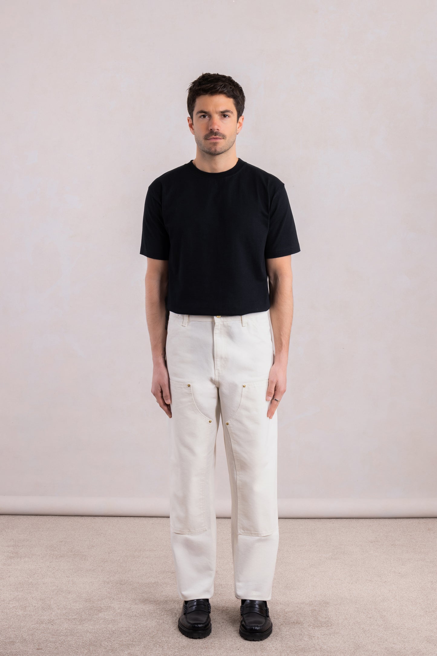 Double Knee Pant - Dearborn Canvas Ecru