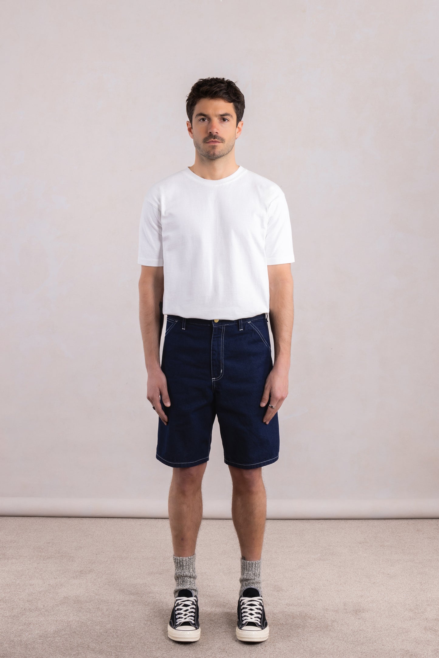 Simple Short - Denim one wash