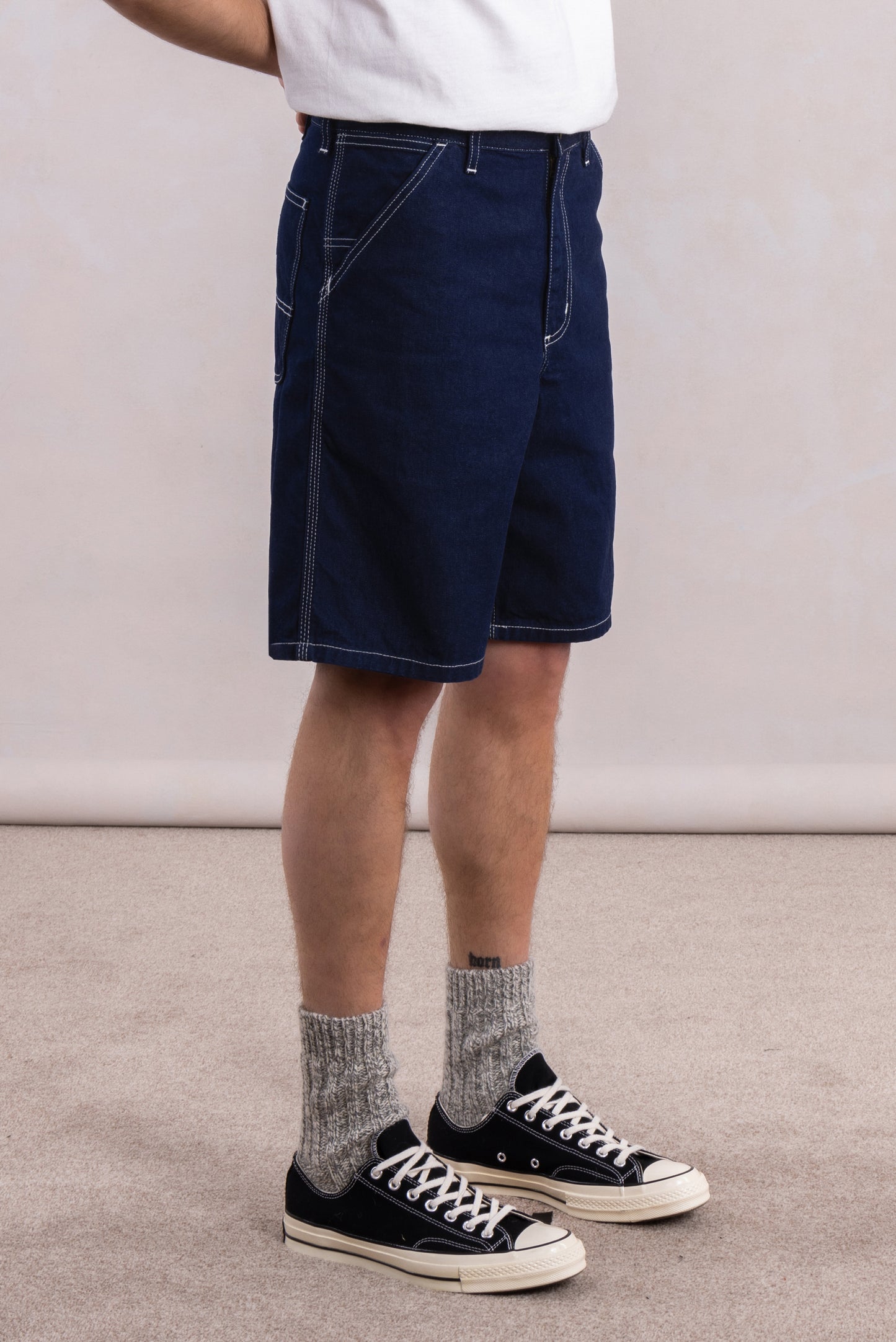 Simple Short - Denim one wash