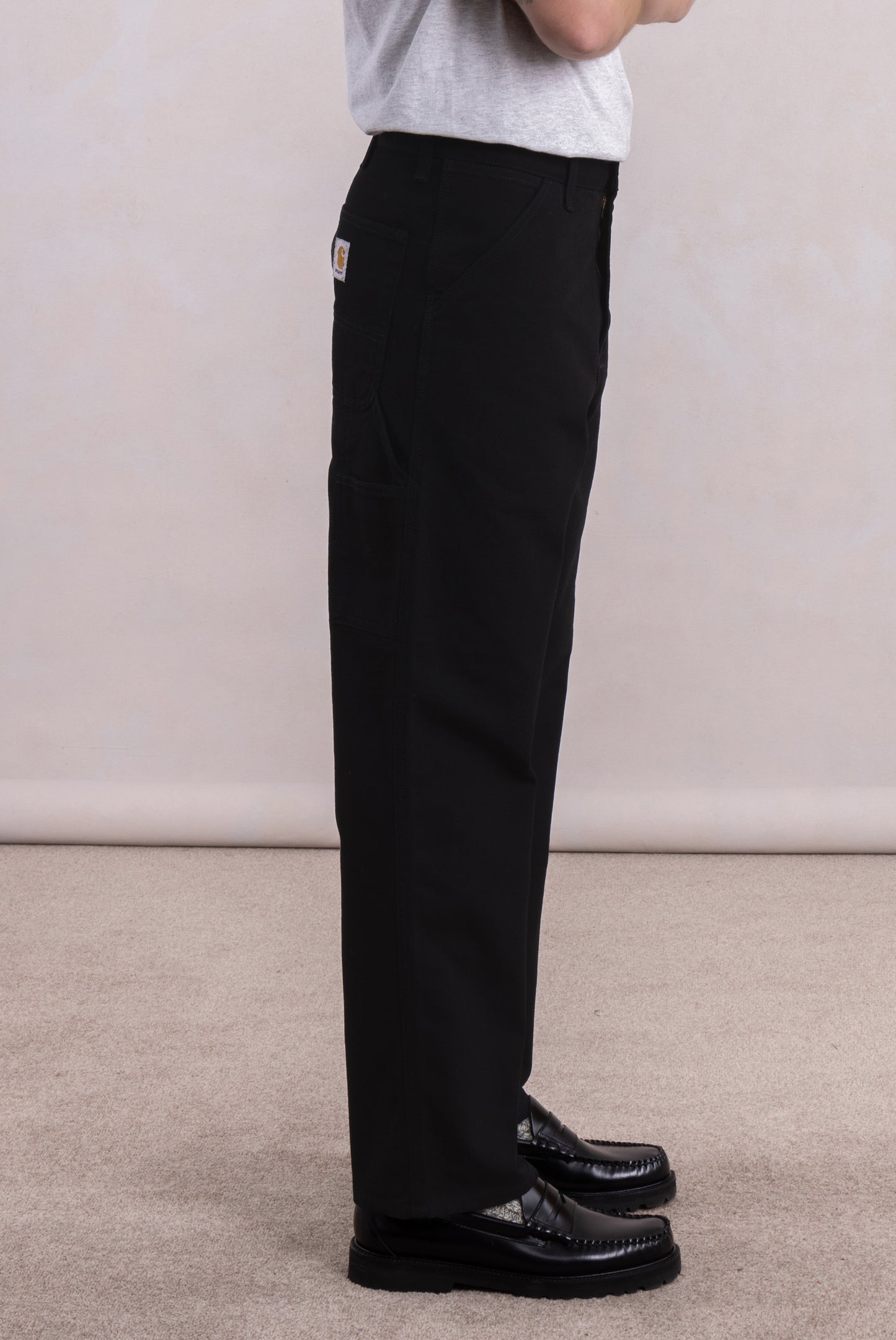 Single Knee Pant - Dearborn Canvas Noir