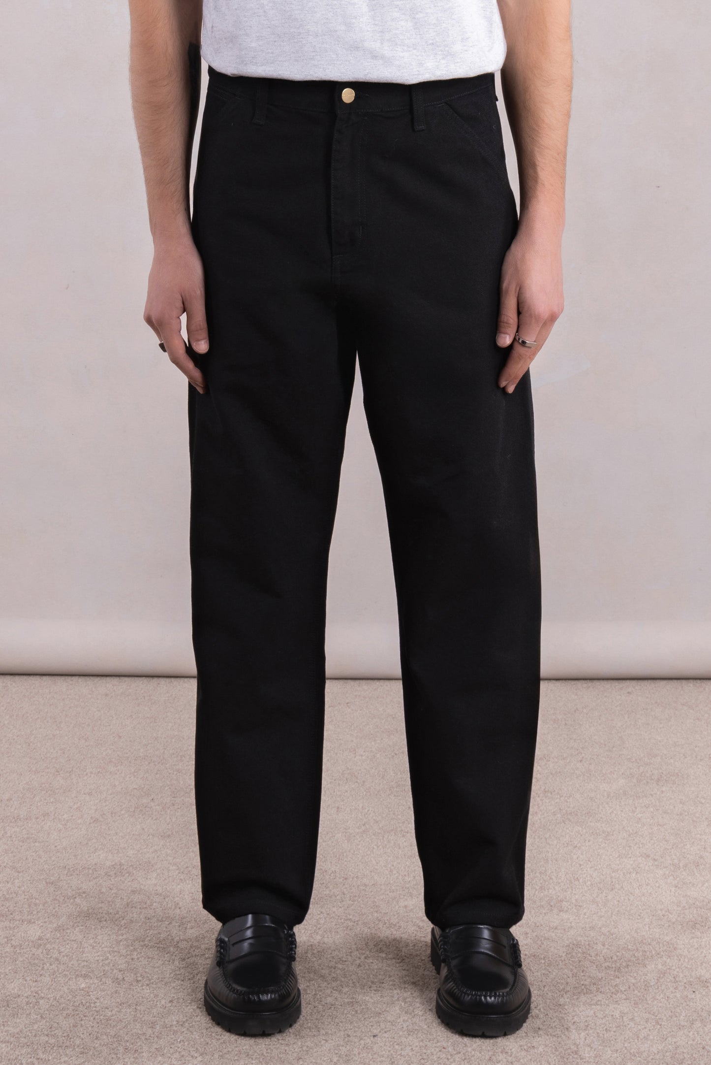 Single Knee Pant - Dearborn Canvas Noir