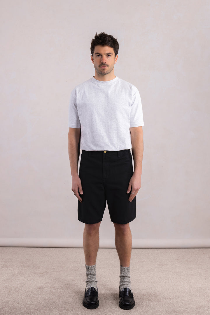 Single Knee Short - Dearborn Canvas Zwart