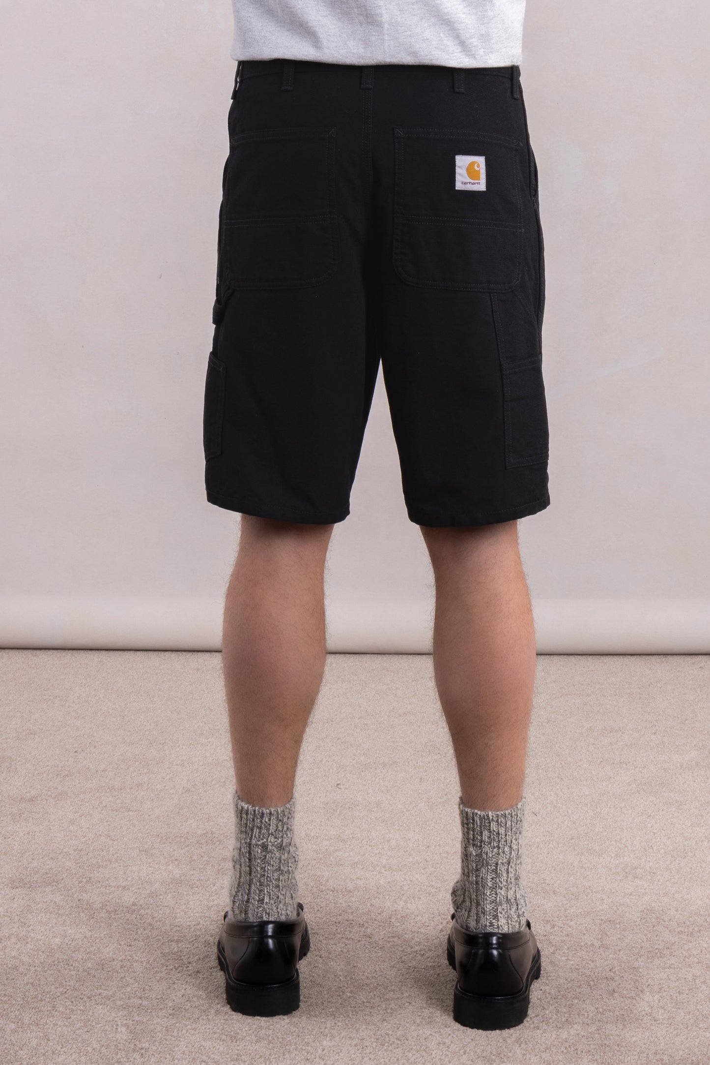 Single Knee Short - Dearborn Canvas Noir