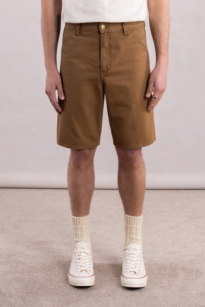 Single Knee Short - Dearborn Canvas Hamilton Brown