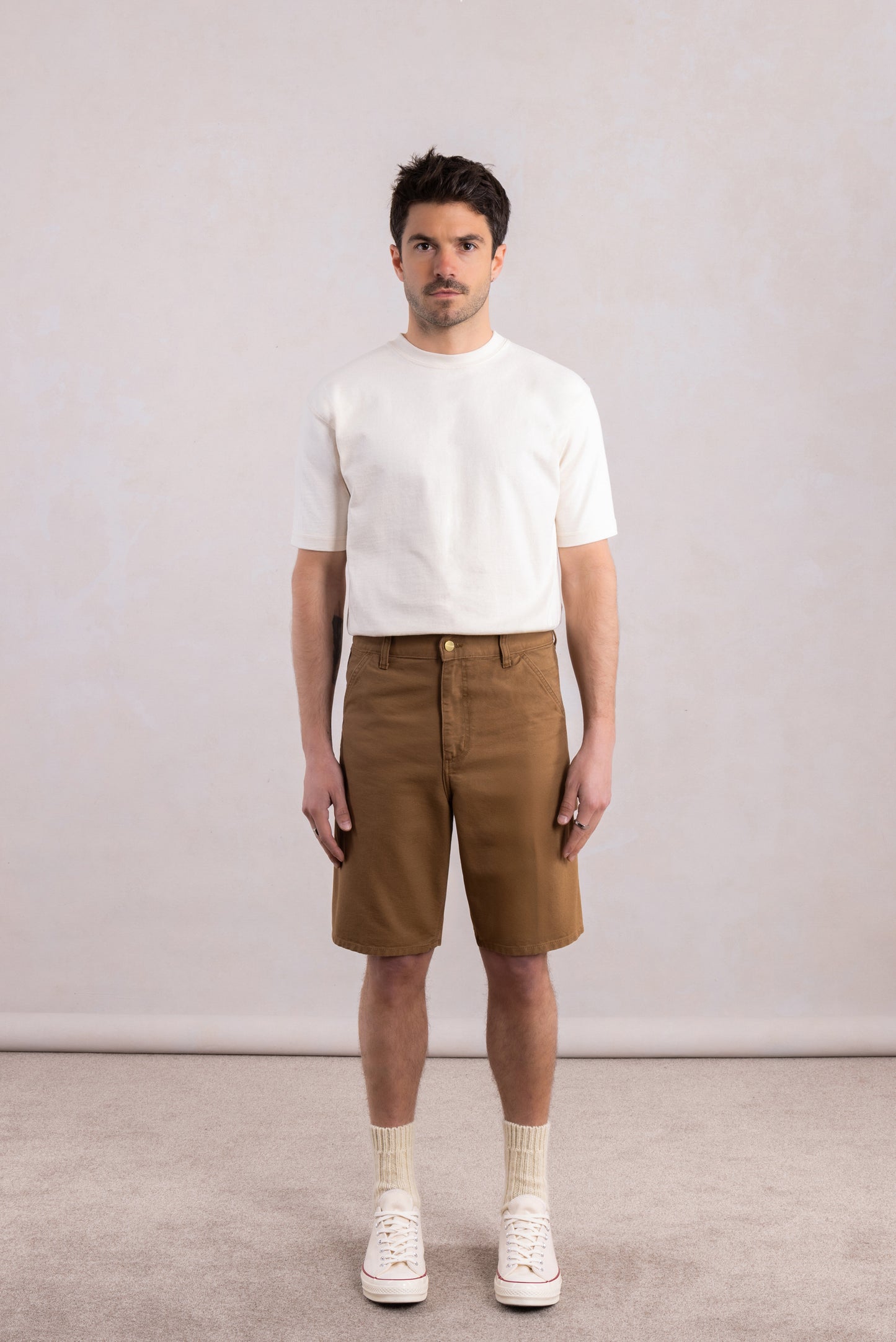 Single Knee Short - Dearborn Canvas Hamilton Brown