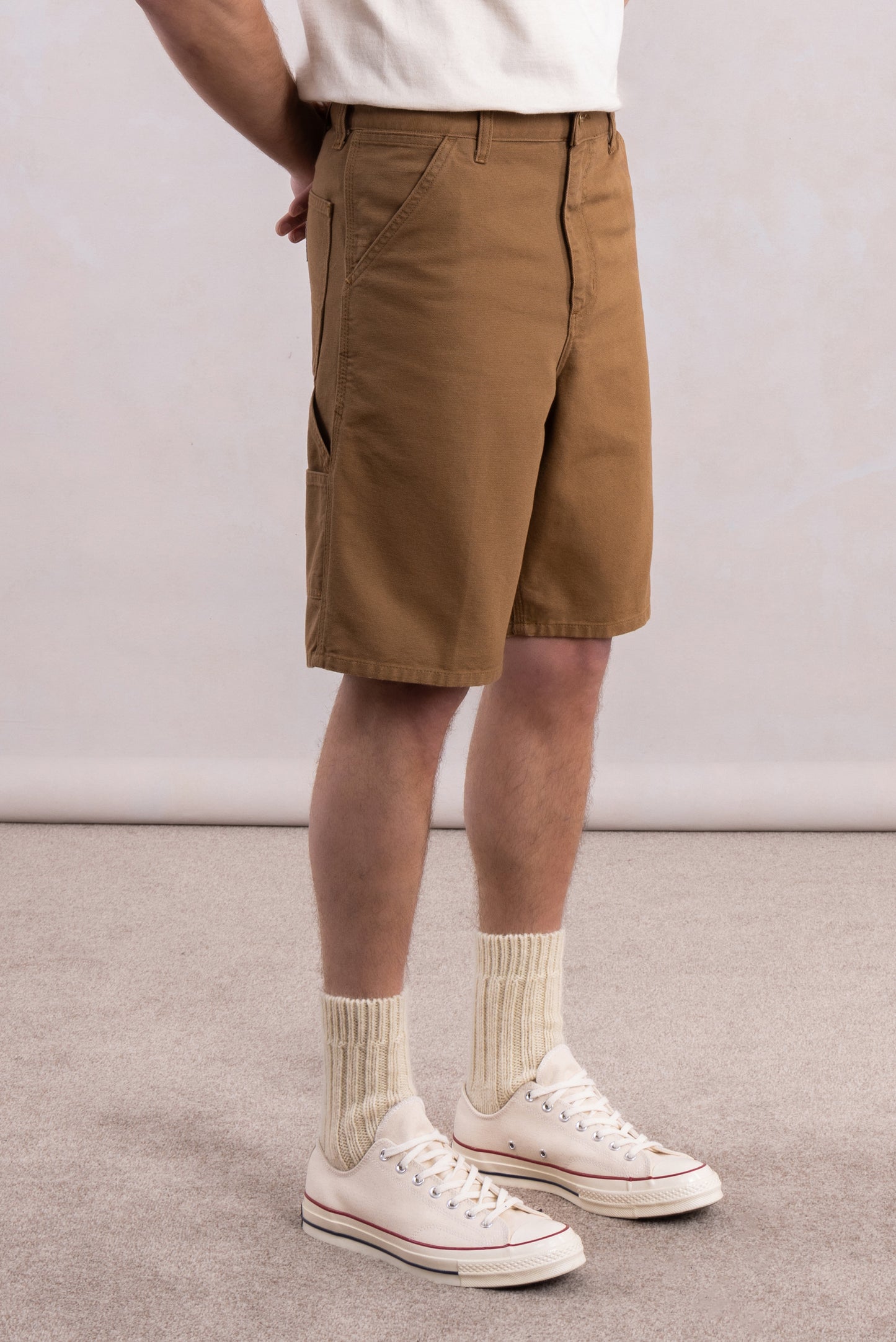 Single Knee Short - Dearborn Canvas Hamilton Brown