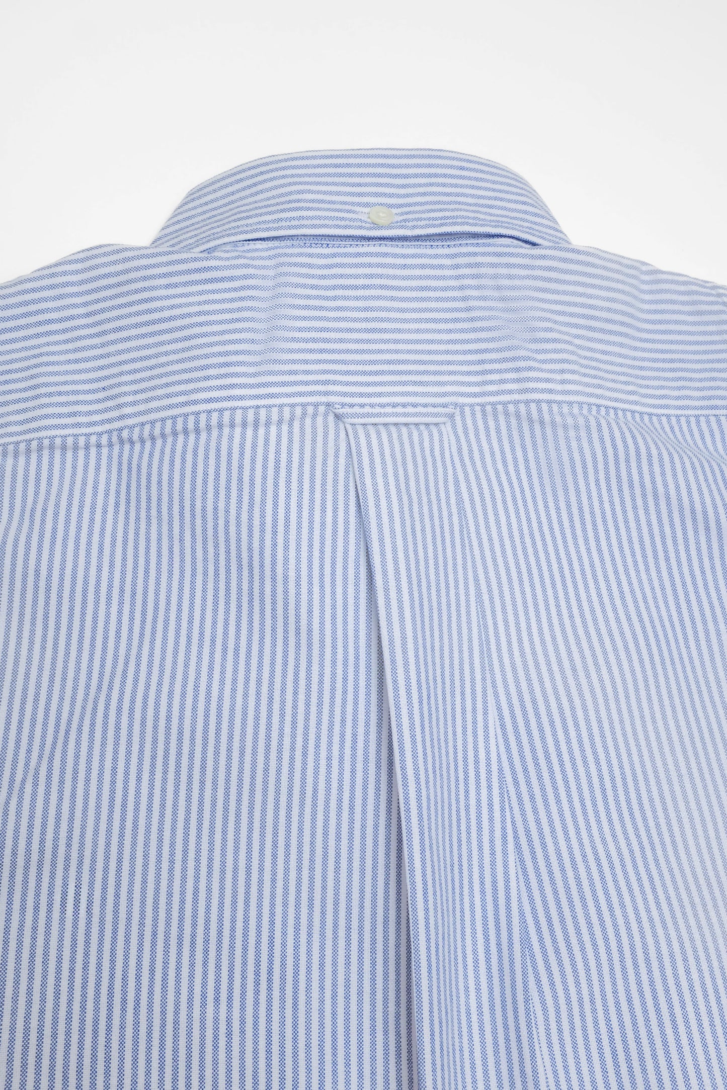 'Vintage Ivy' Shirt in blue striped oxford