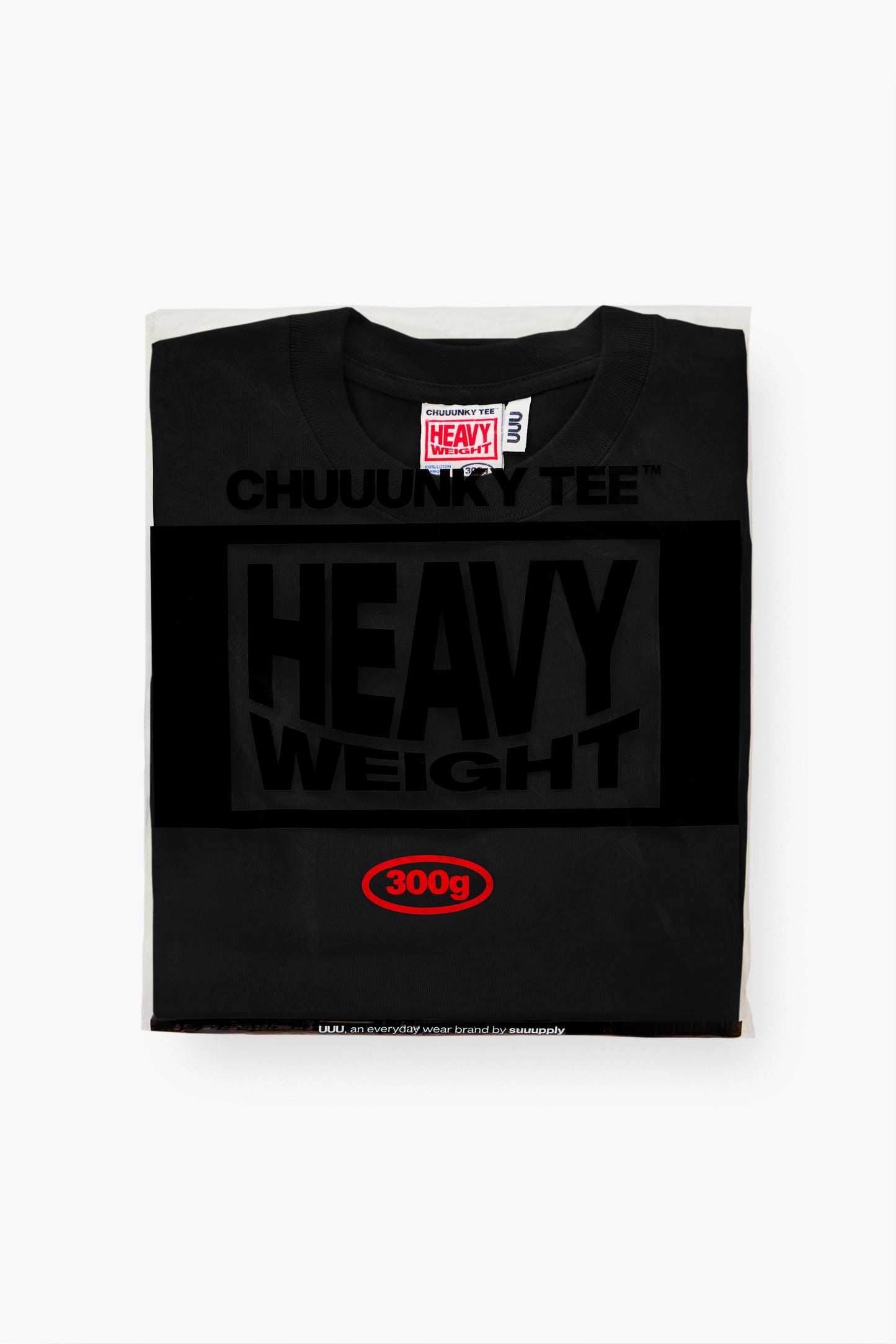 T-shirt 'Chuuunky Tee' - Noir