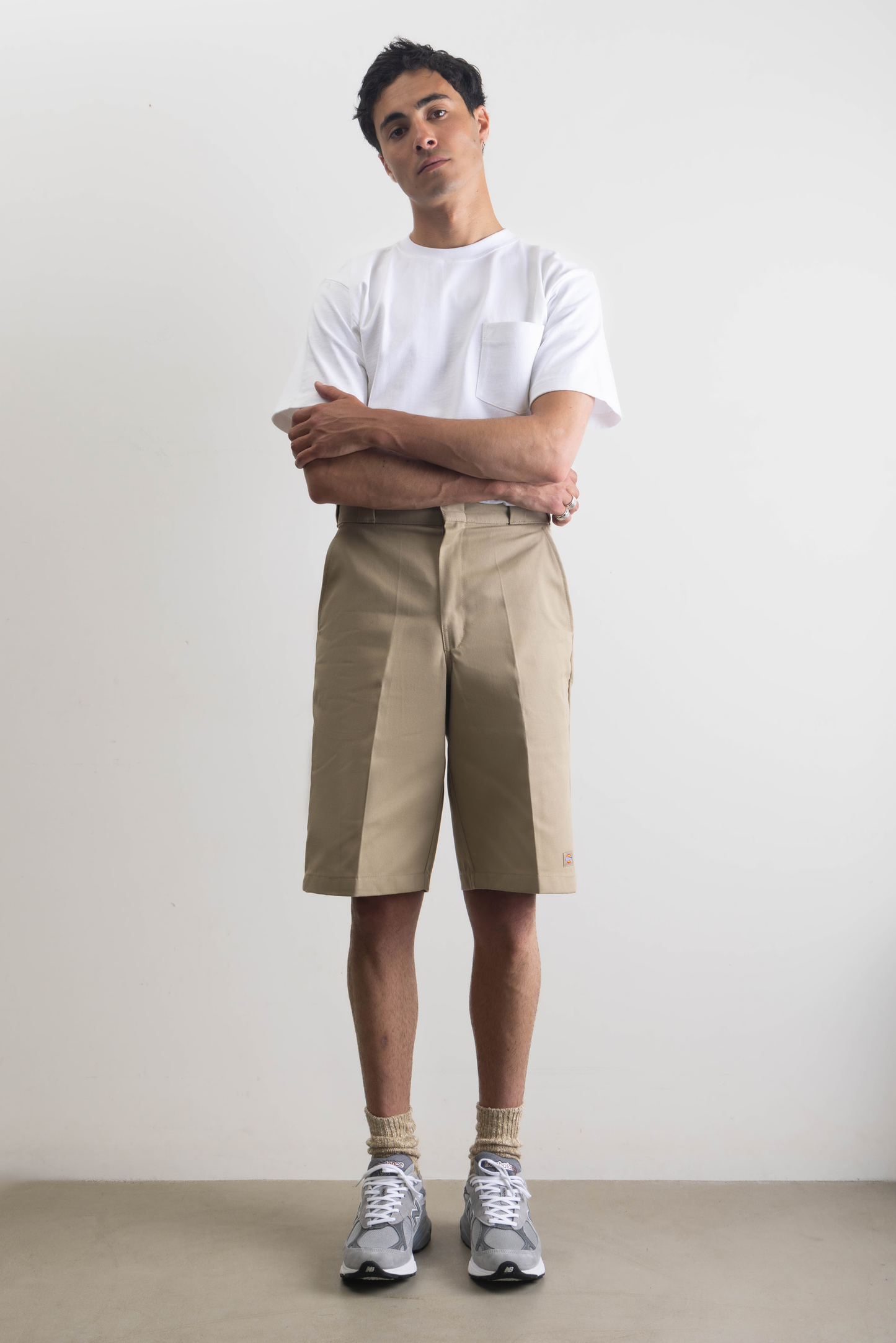 Worker shorts Beige