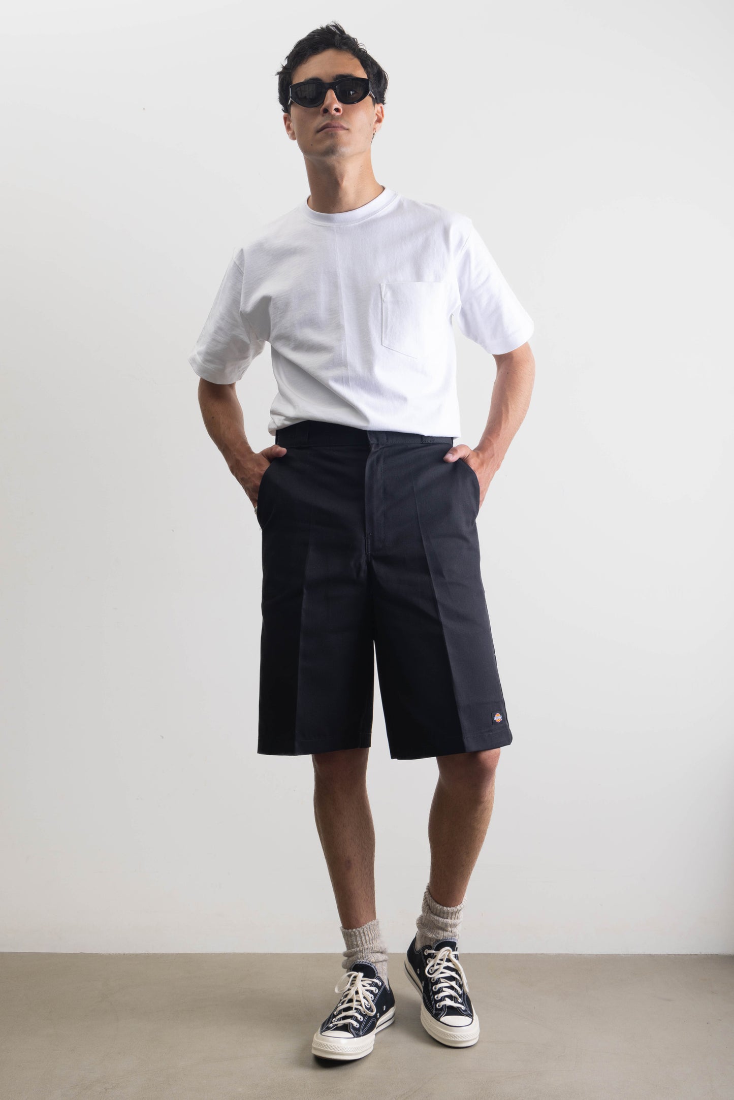 Multi-Pocket Work Short Noir