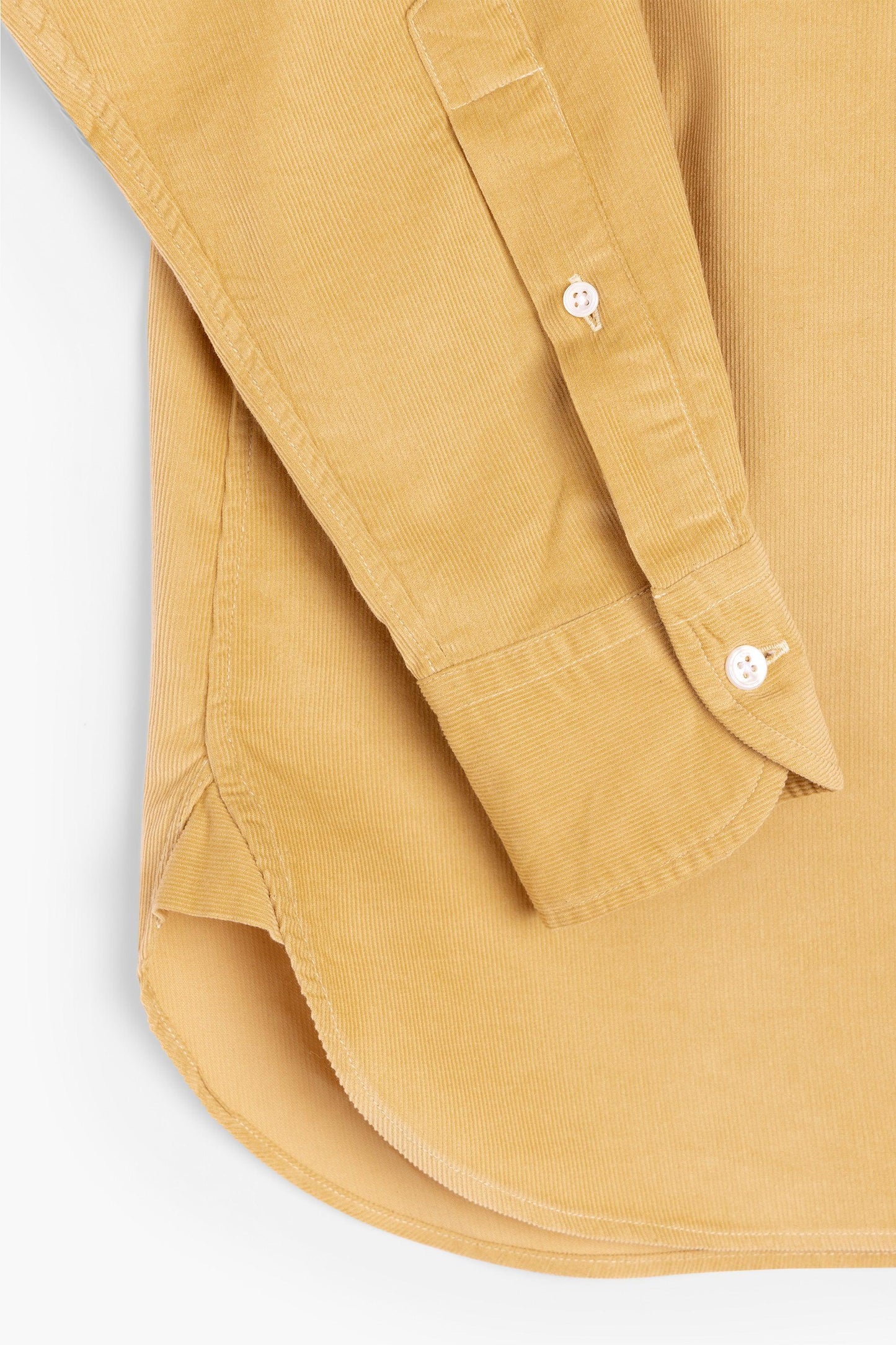 Corduroy overhemd - Geel