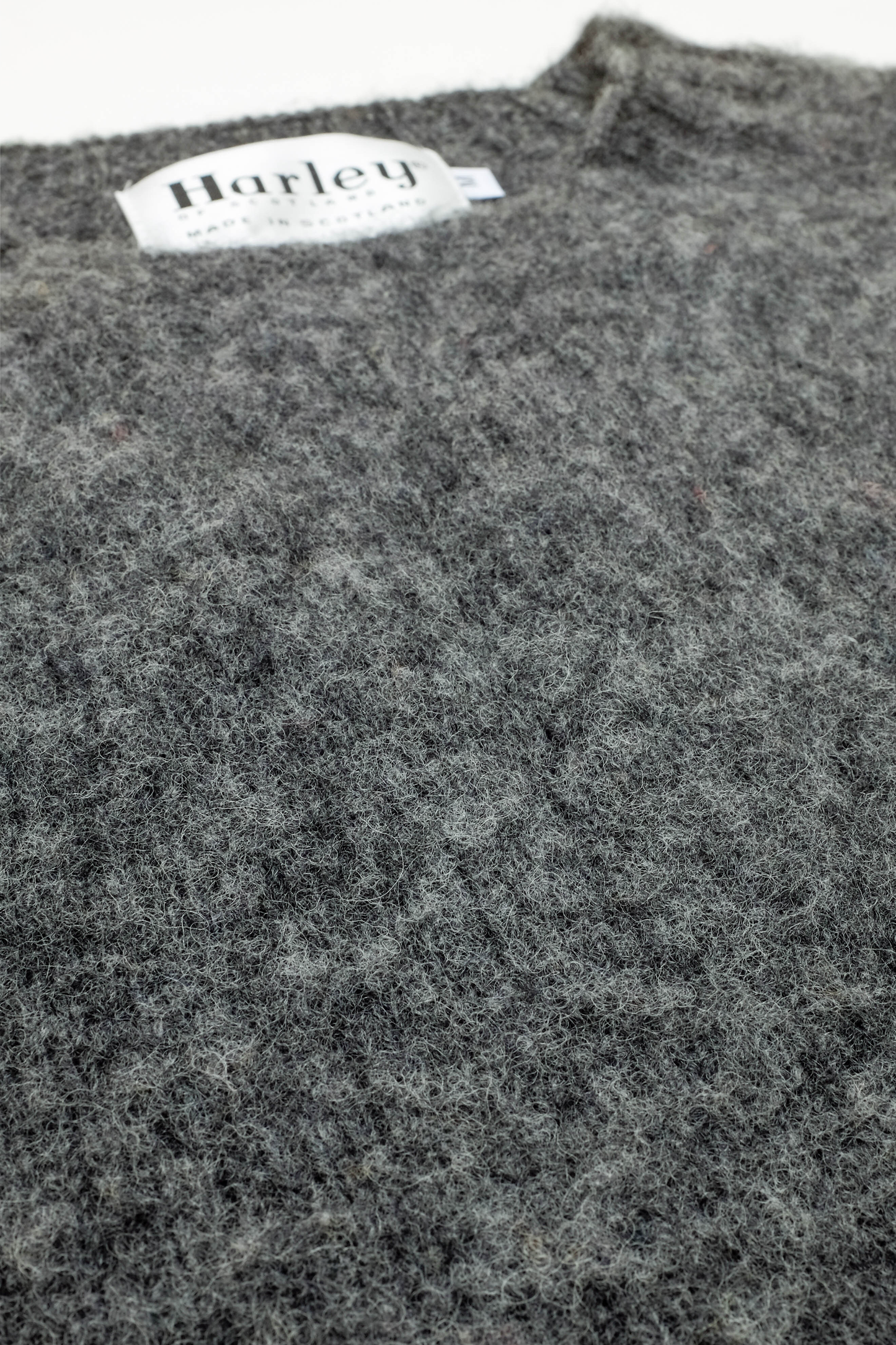 Pull Shaggy Dog en laine gris foncé