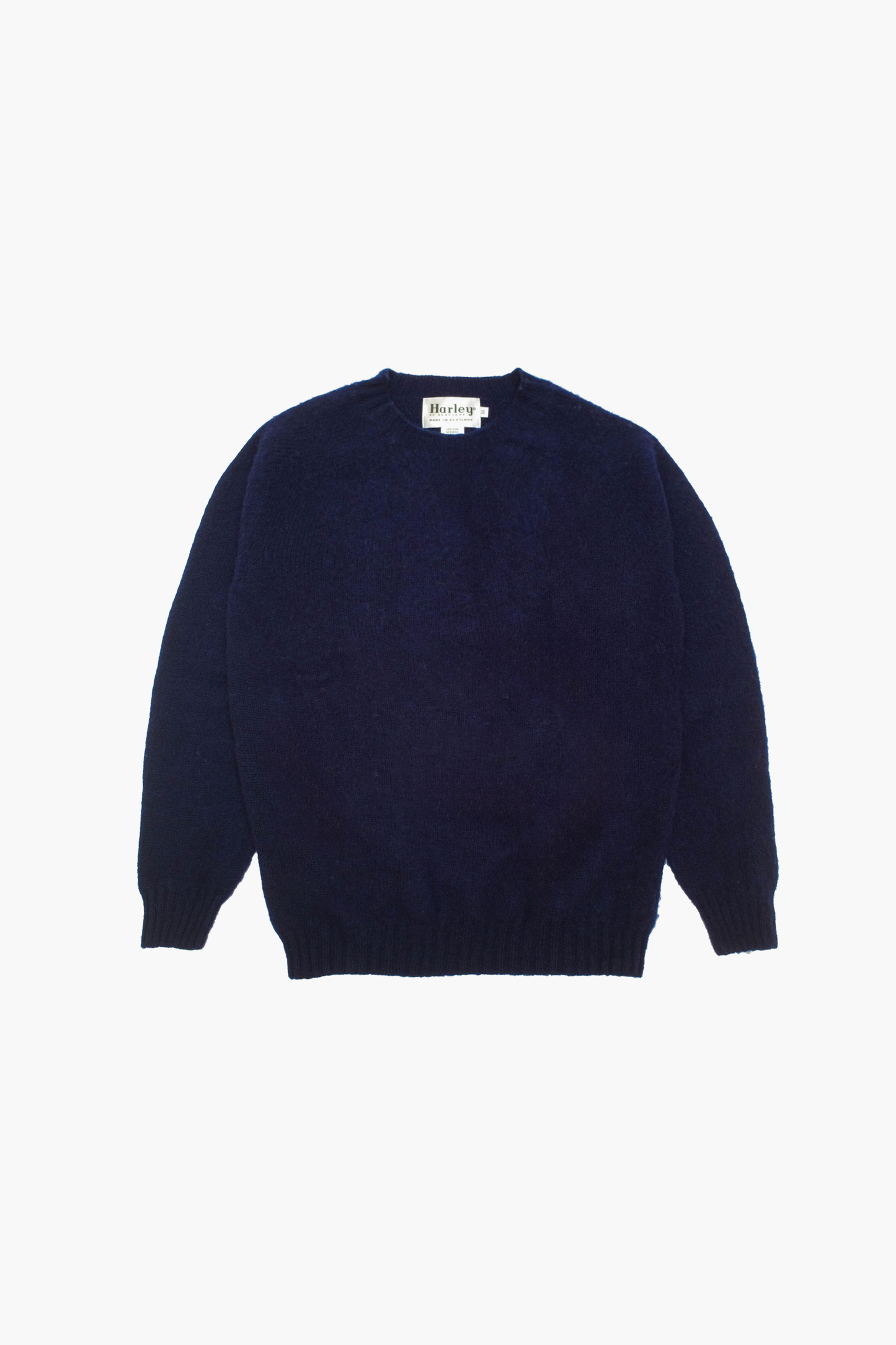 Pull Shaggy Dog en laine bleu marine