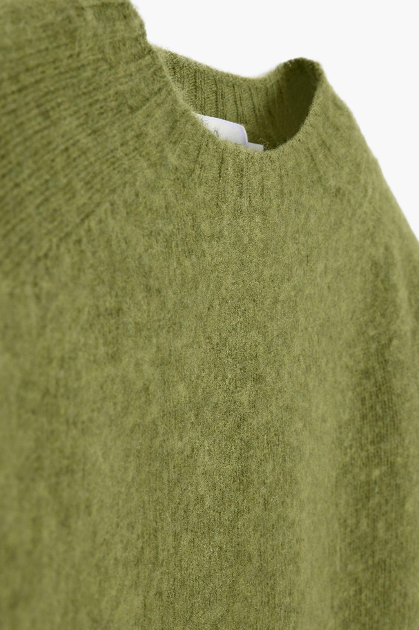 Shaggy Dog Sweater - Olive