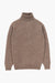 Shaggy Dog wool turtleneck sweater - Brown