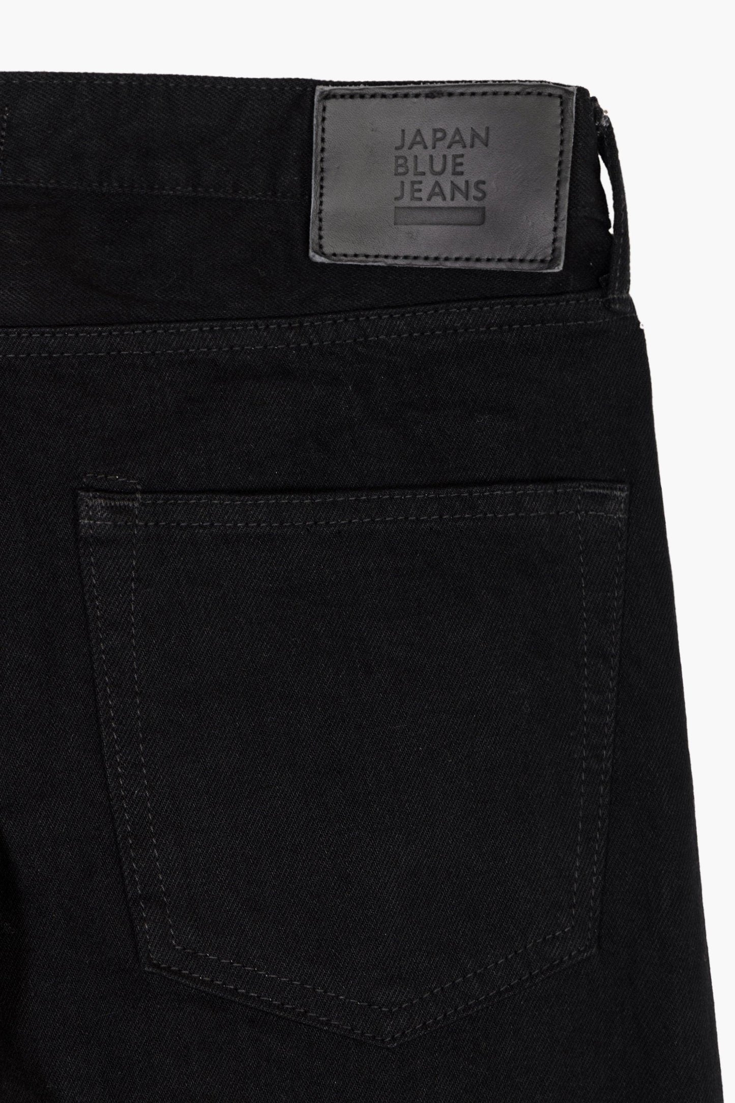 Klassieke rechte jeans 13,5 oz - zwarte selvedge denim