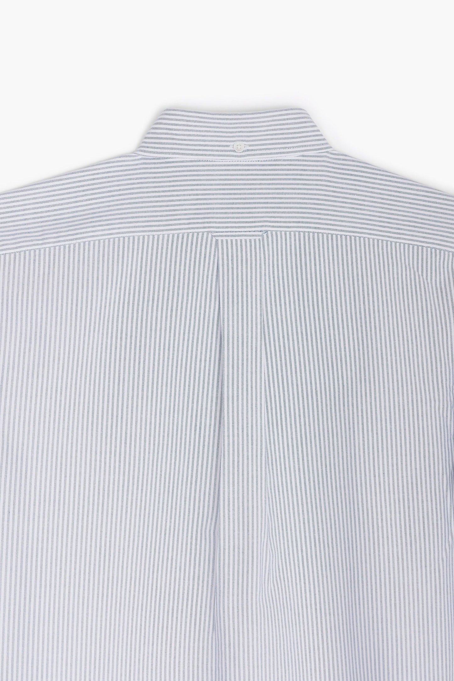 'Vintage Ivy' Oxford Shirt - Blue Stripes