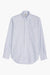 'Vintage Ivy' overhemd - Blauw gestreept Oxford