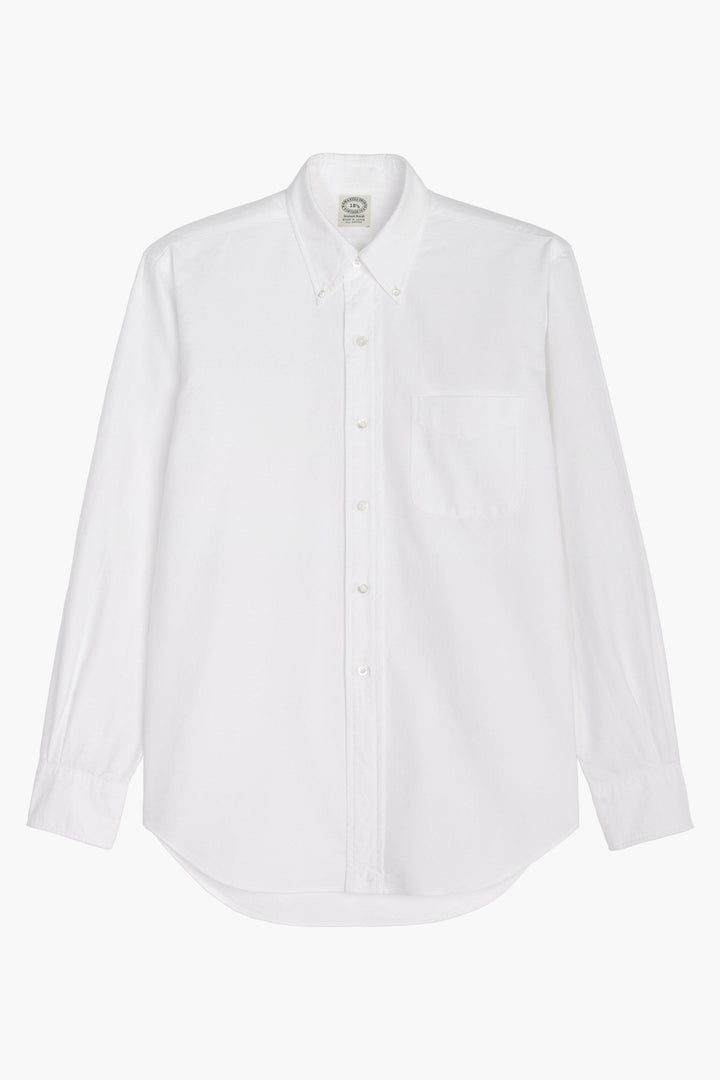 'Vintage Ivy' overhemd - Oxford wit