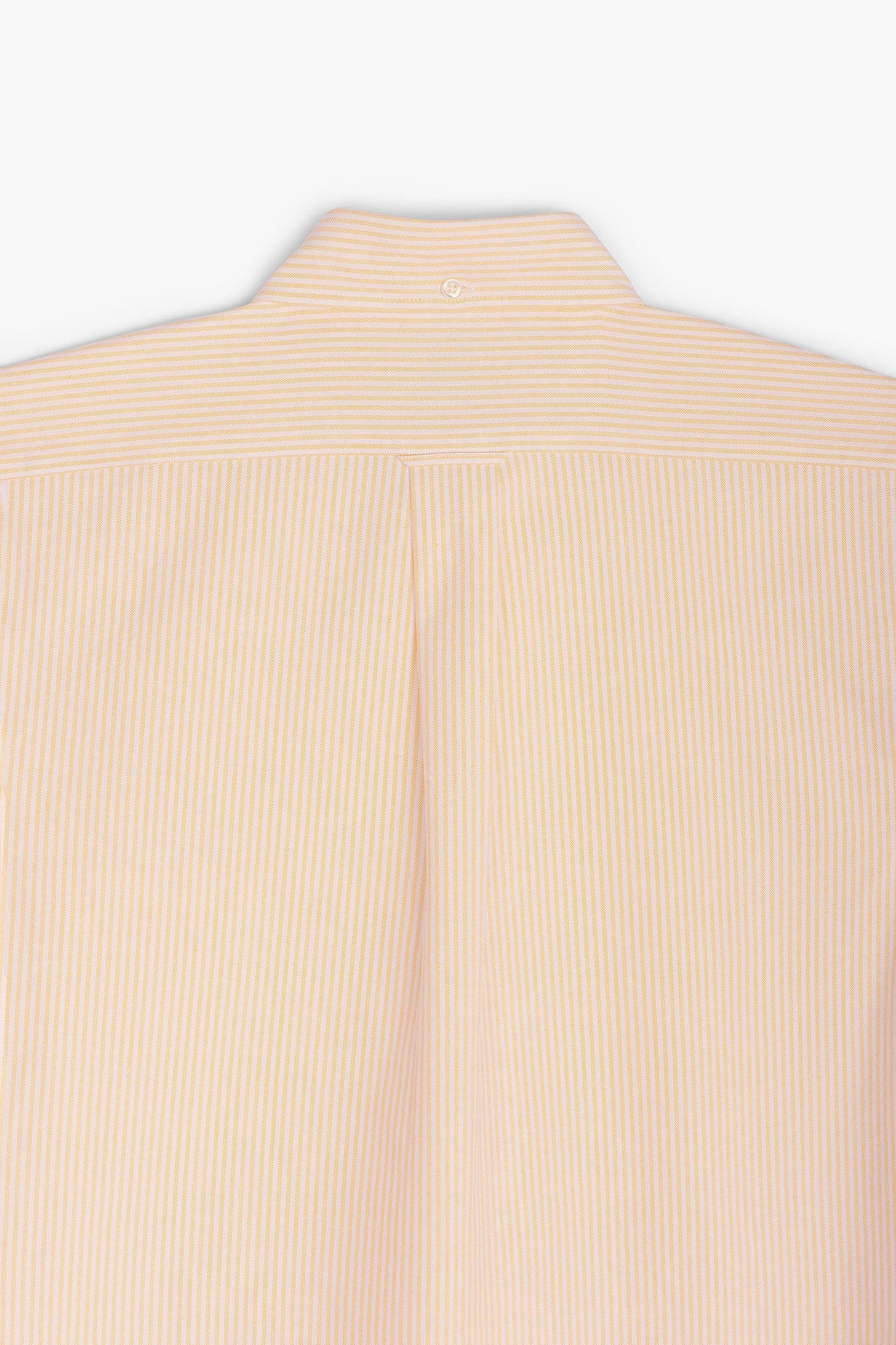 'Vintage Ivy' Oxford Shirt - Yellow Stripes