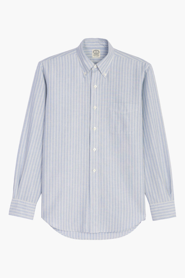 'Vintage Ivy' Shirt - Striped Oxford