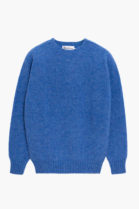 Pull Shaggy Dog en laine - Bleu Roi