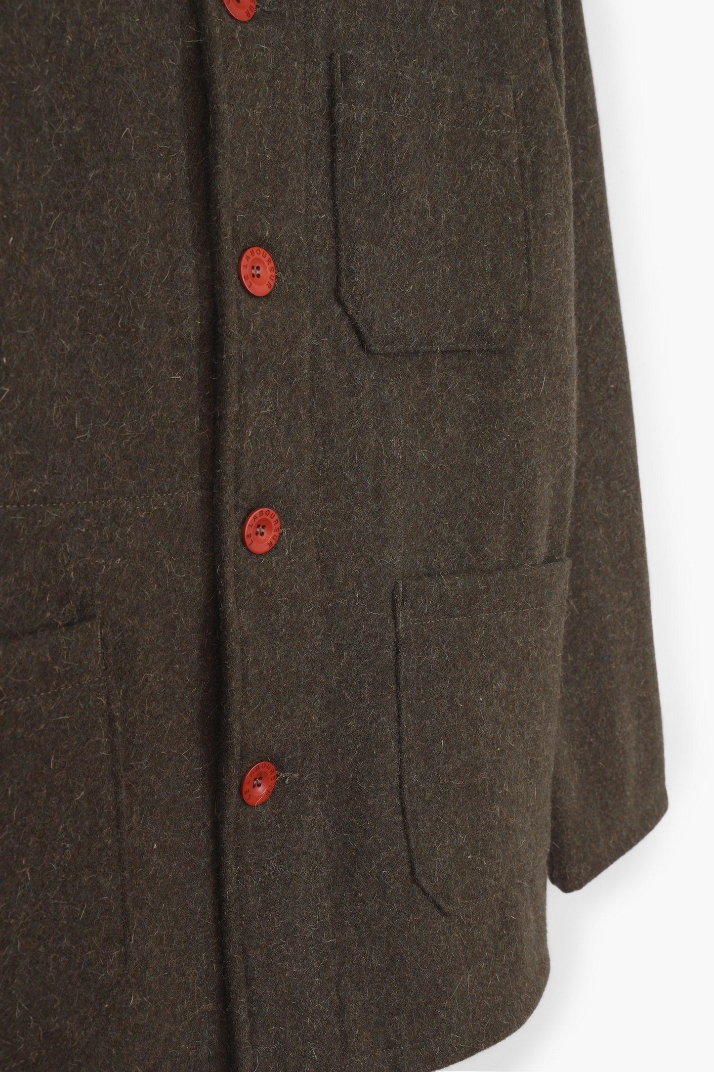 Veste de travail en laine - Kaki