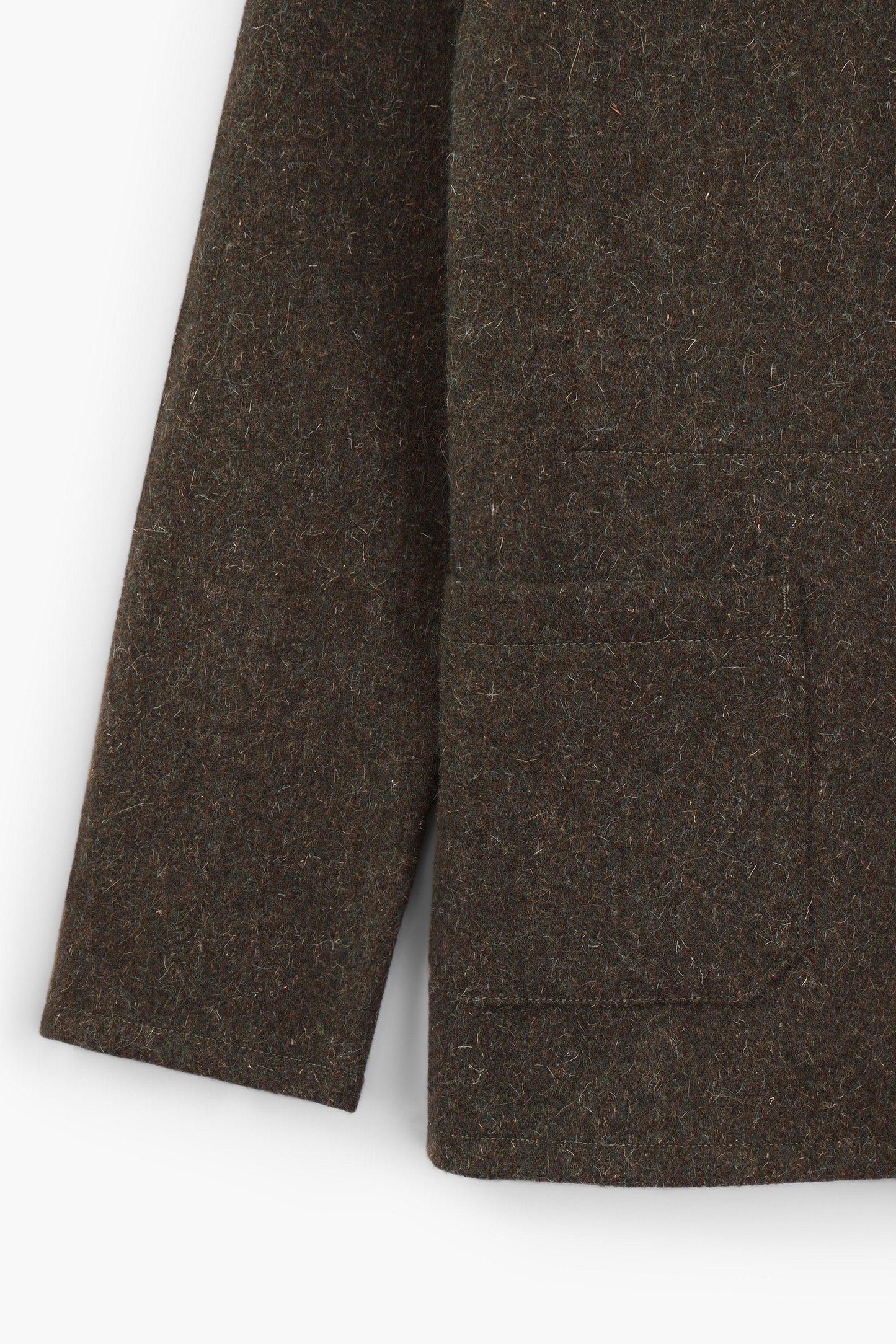 Veste de travail en laine - Kaki
