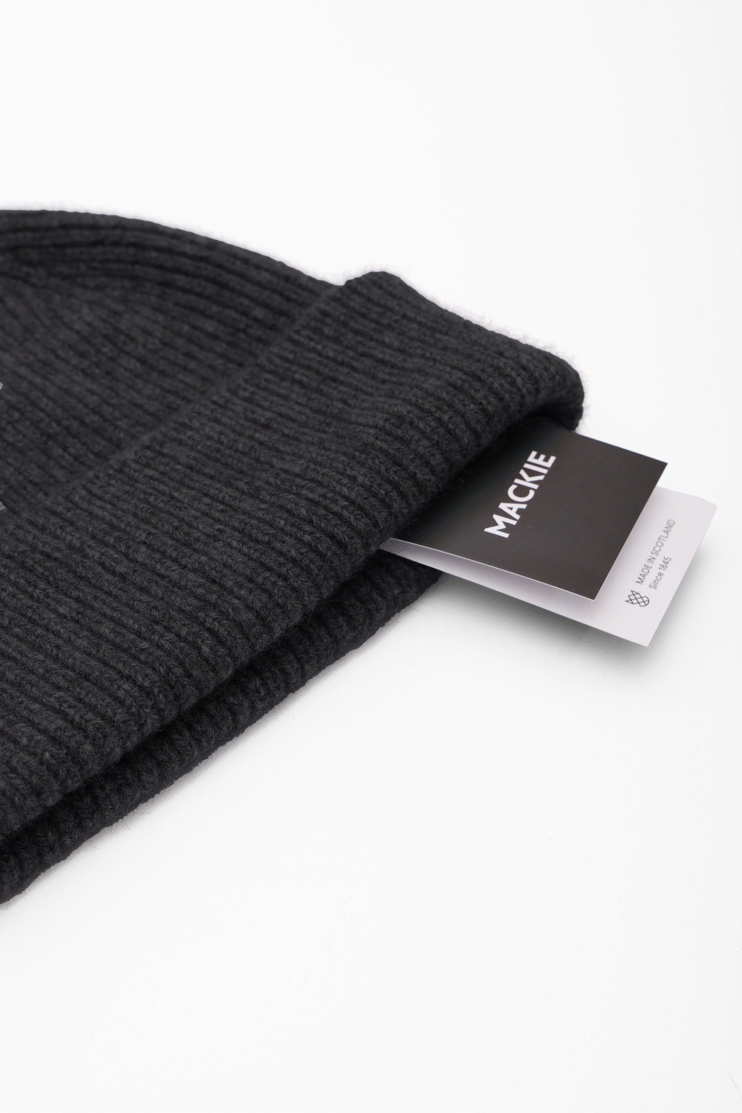 Wool Beanie - Heather gray