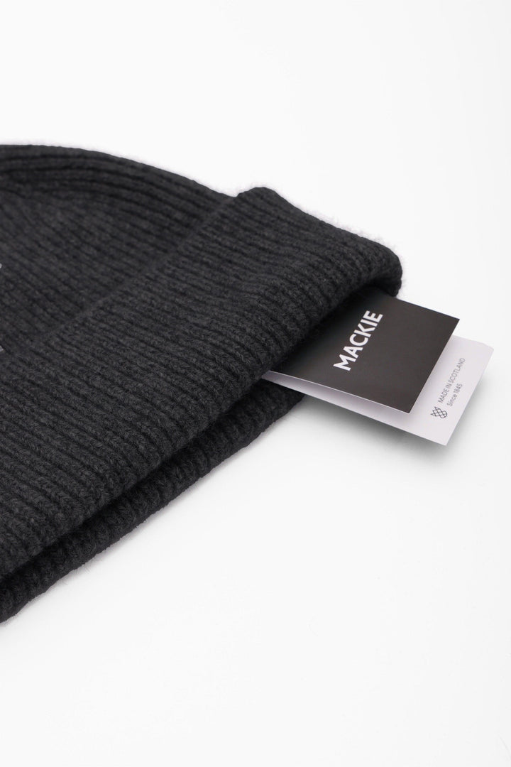 Bonnet en laine - Gris anthracite