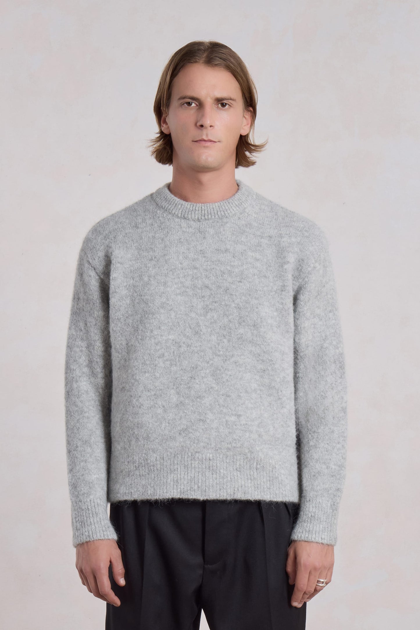 Alpaca sweater - Grey