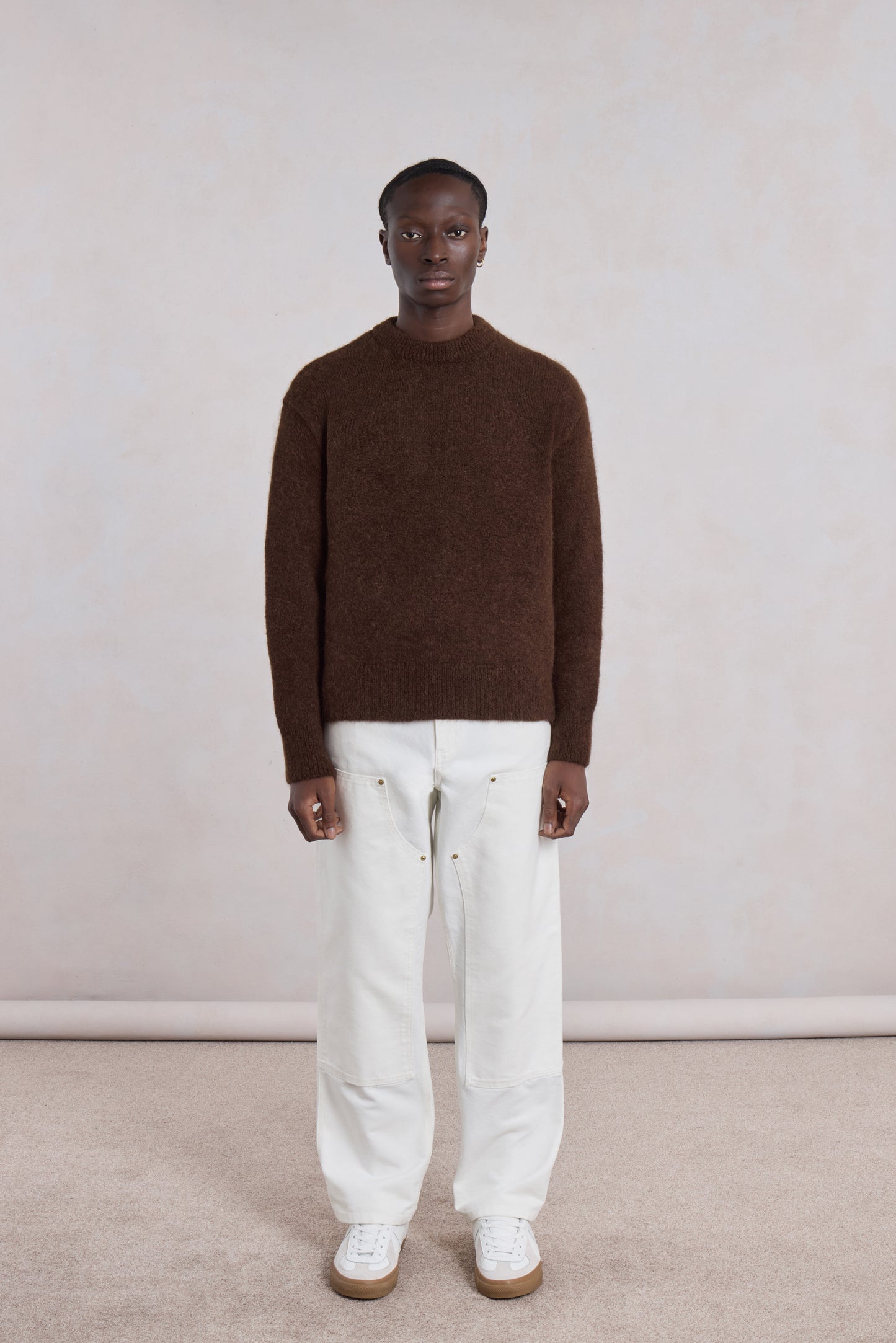 Alpaca sweater - Brown