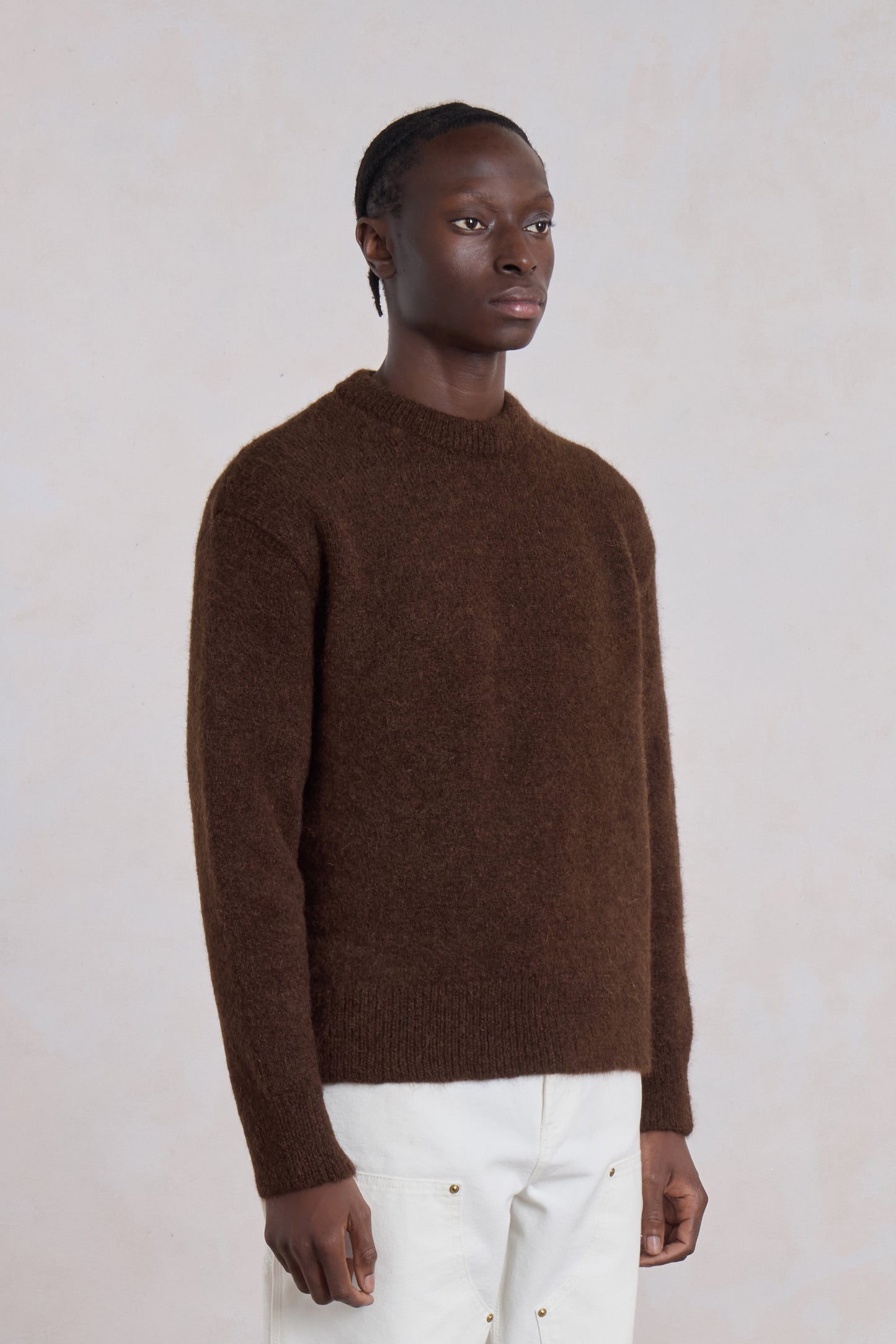 Alpaca sweater - Brown