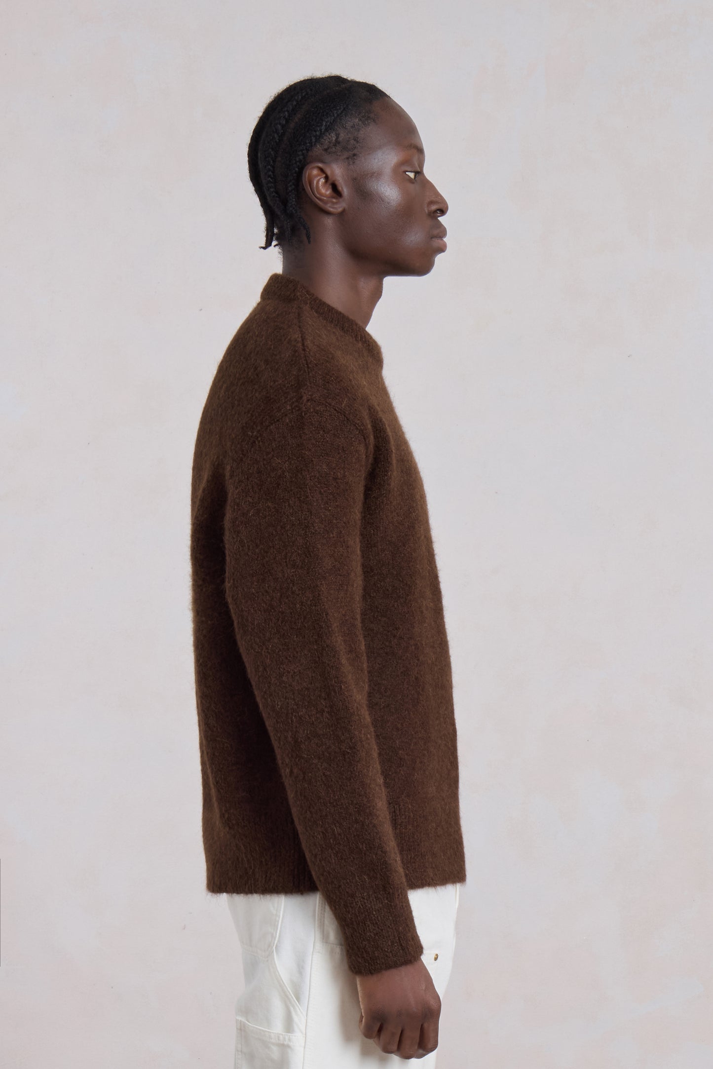 Alpaca sweater - Brown