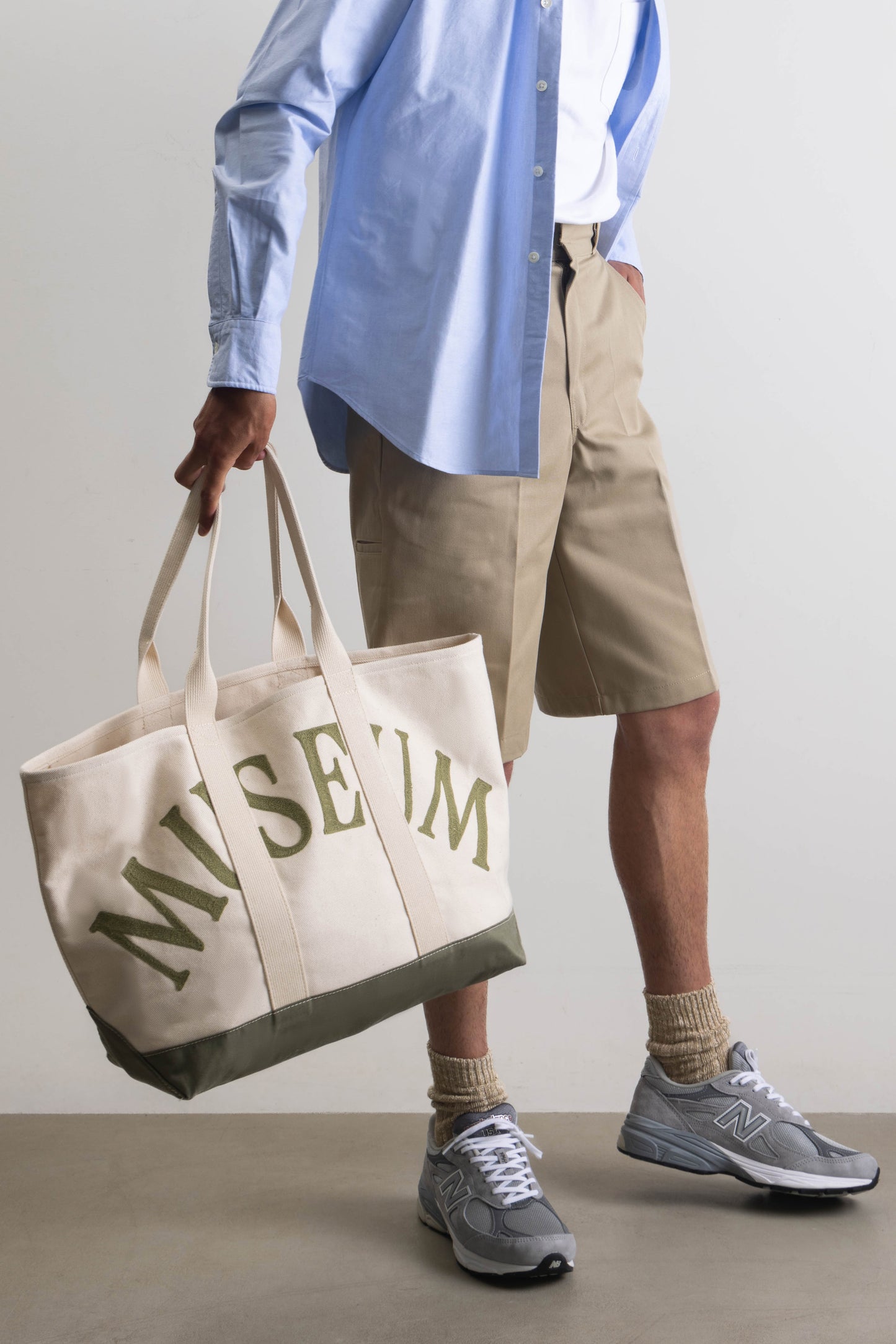 Boat bag en canvas écru