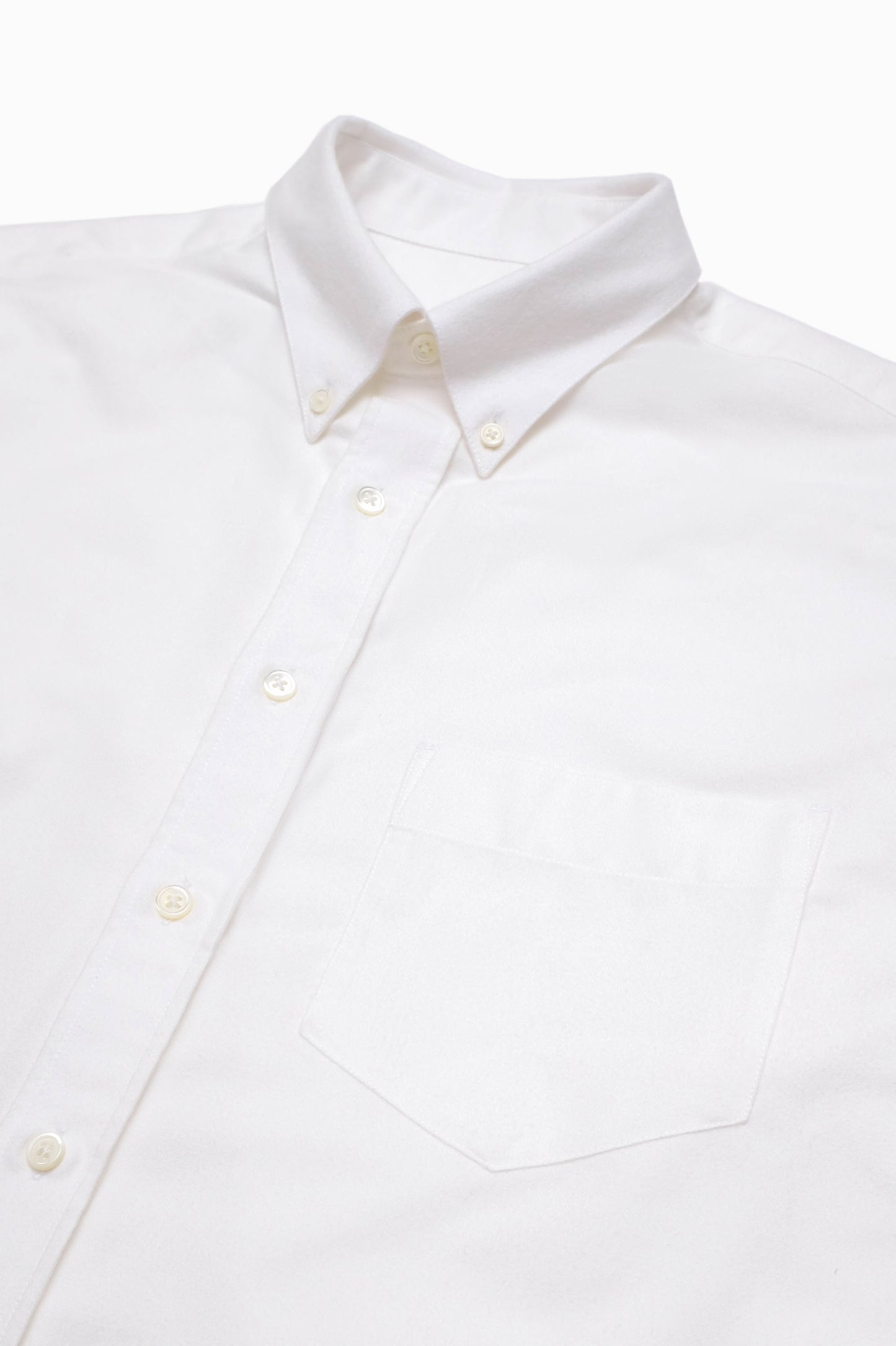 Chemise Button-Down en oxford brossé - Off-white