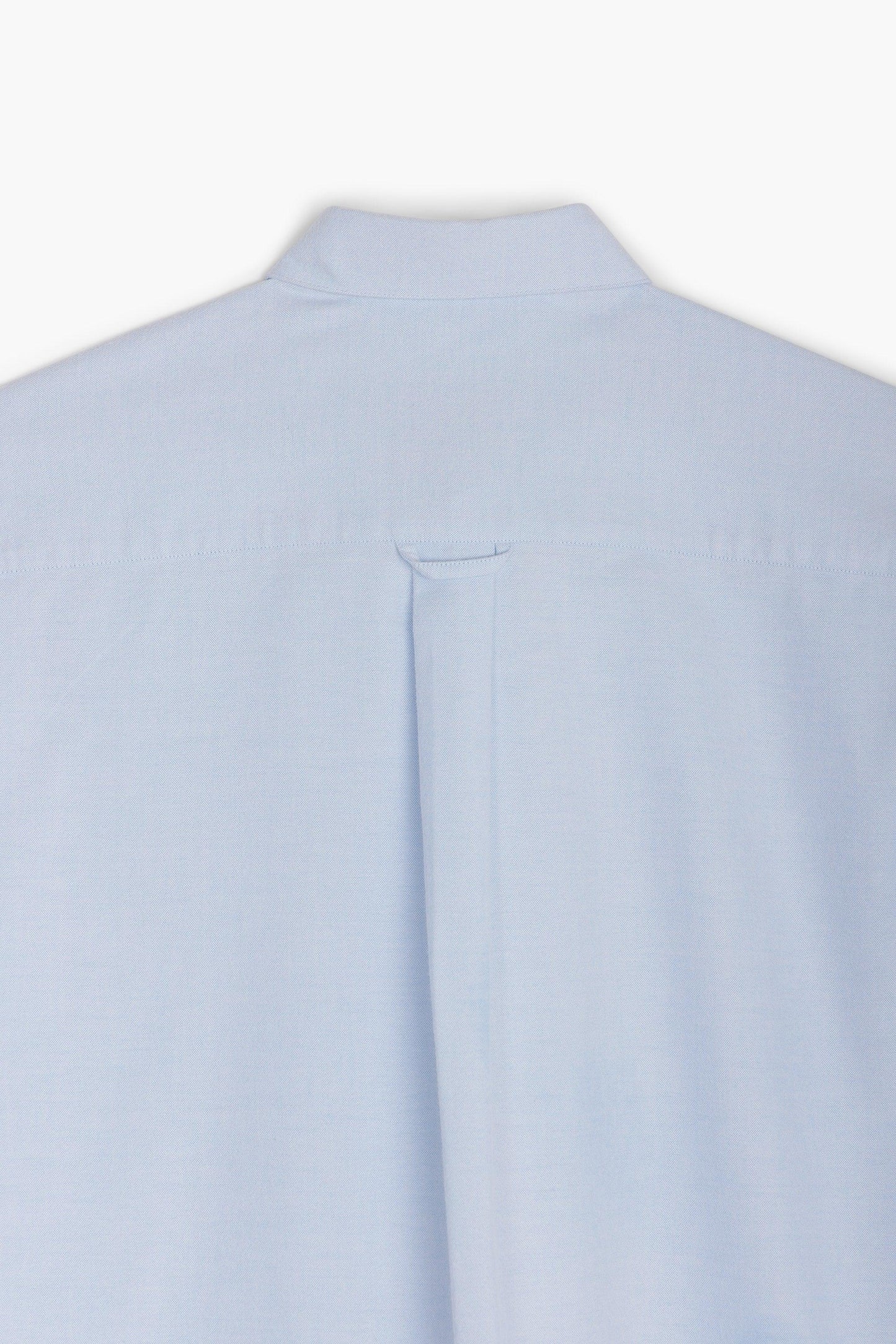 Brushed Oxford Button-Down Shirt - Light Blue