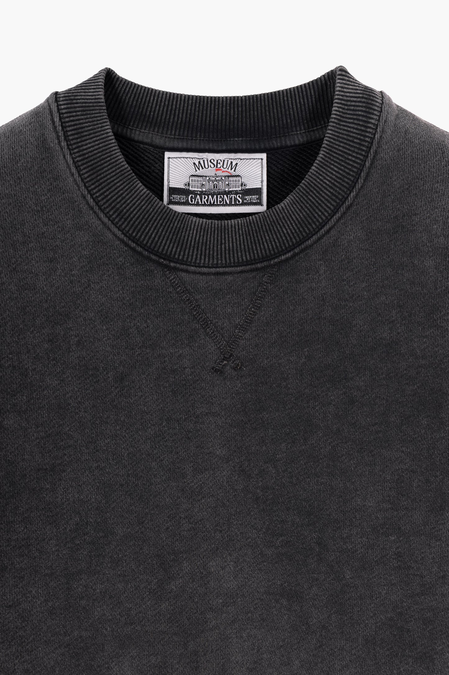 Athletic Sweatshirt - Faded Black