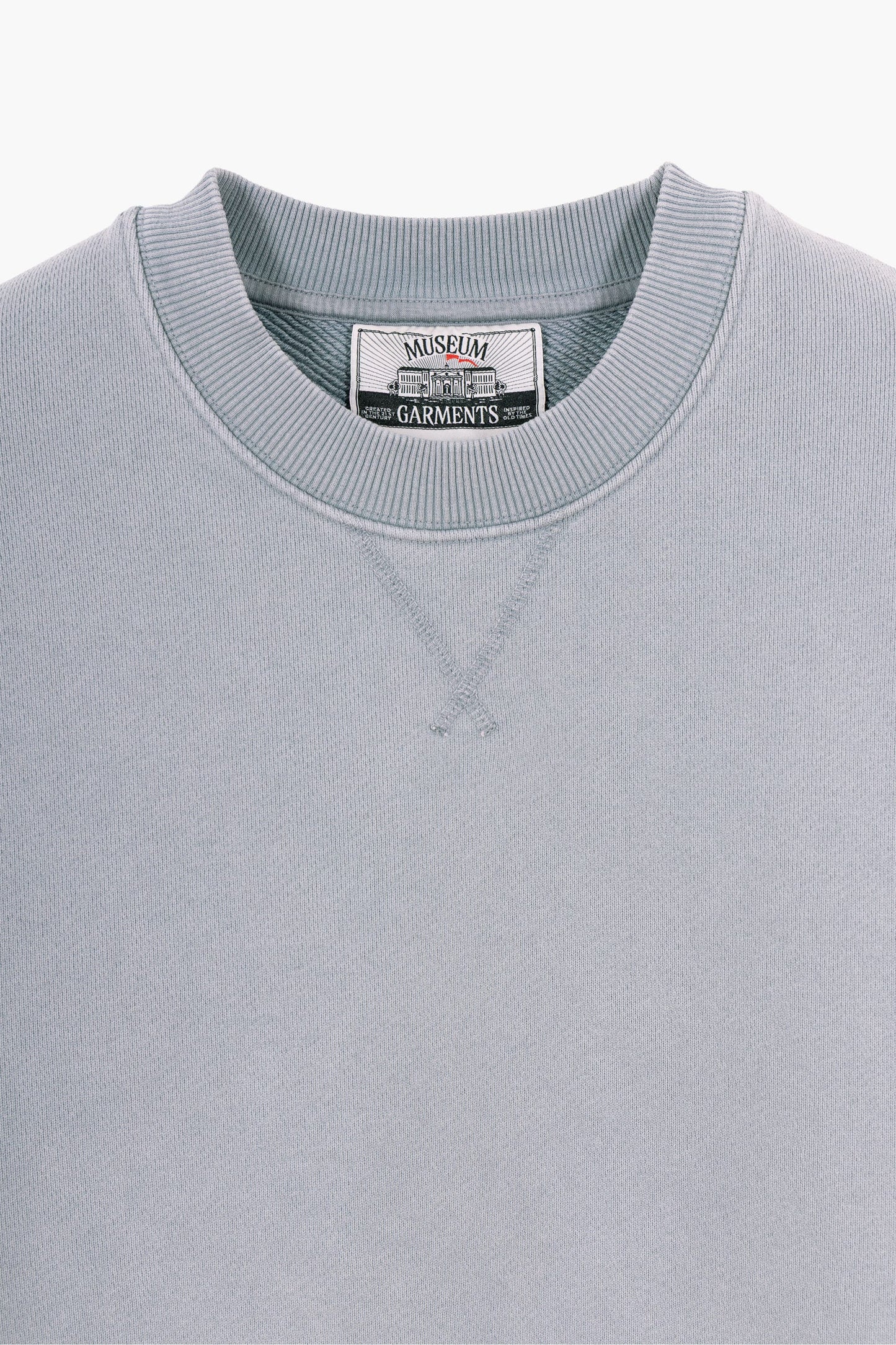 Athletic Sweatshirt - Faded Blue