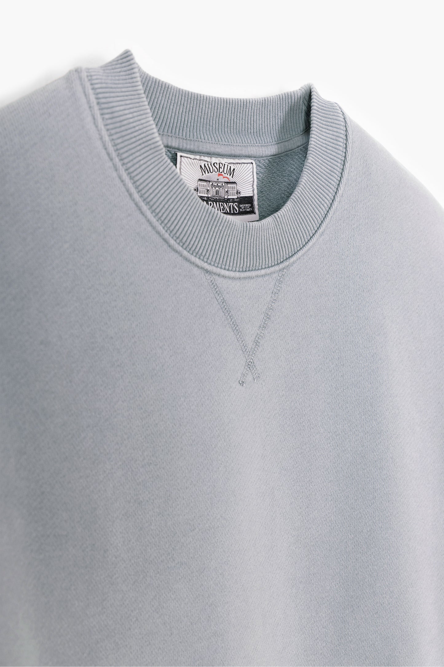 Athletic Sweatshirt - Faded Blue