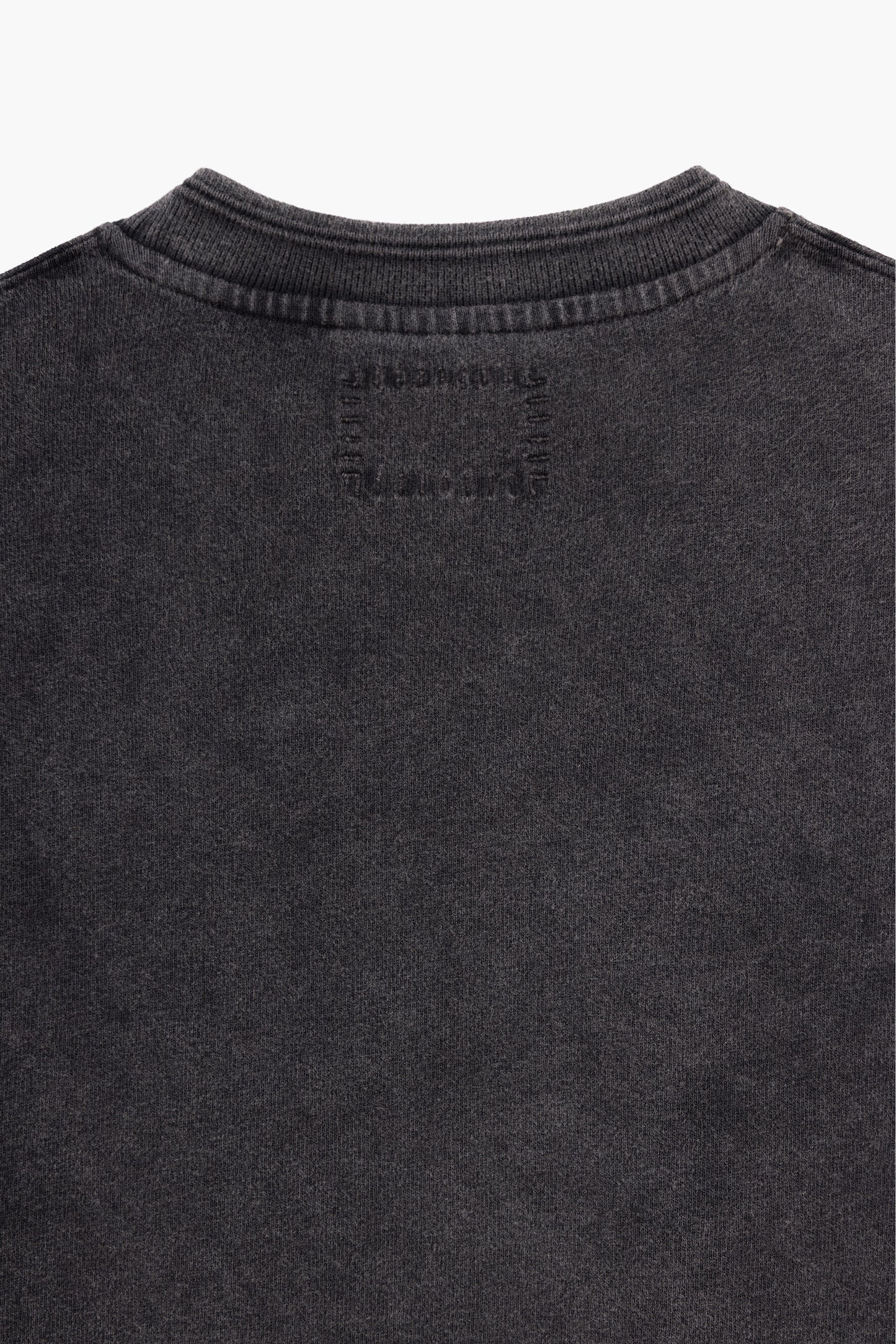 Athletic T-shirt Faded Black