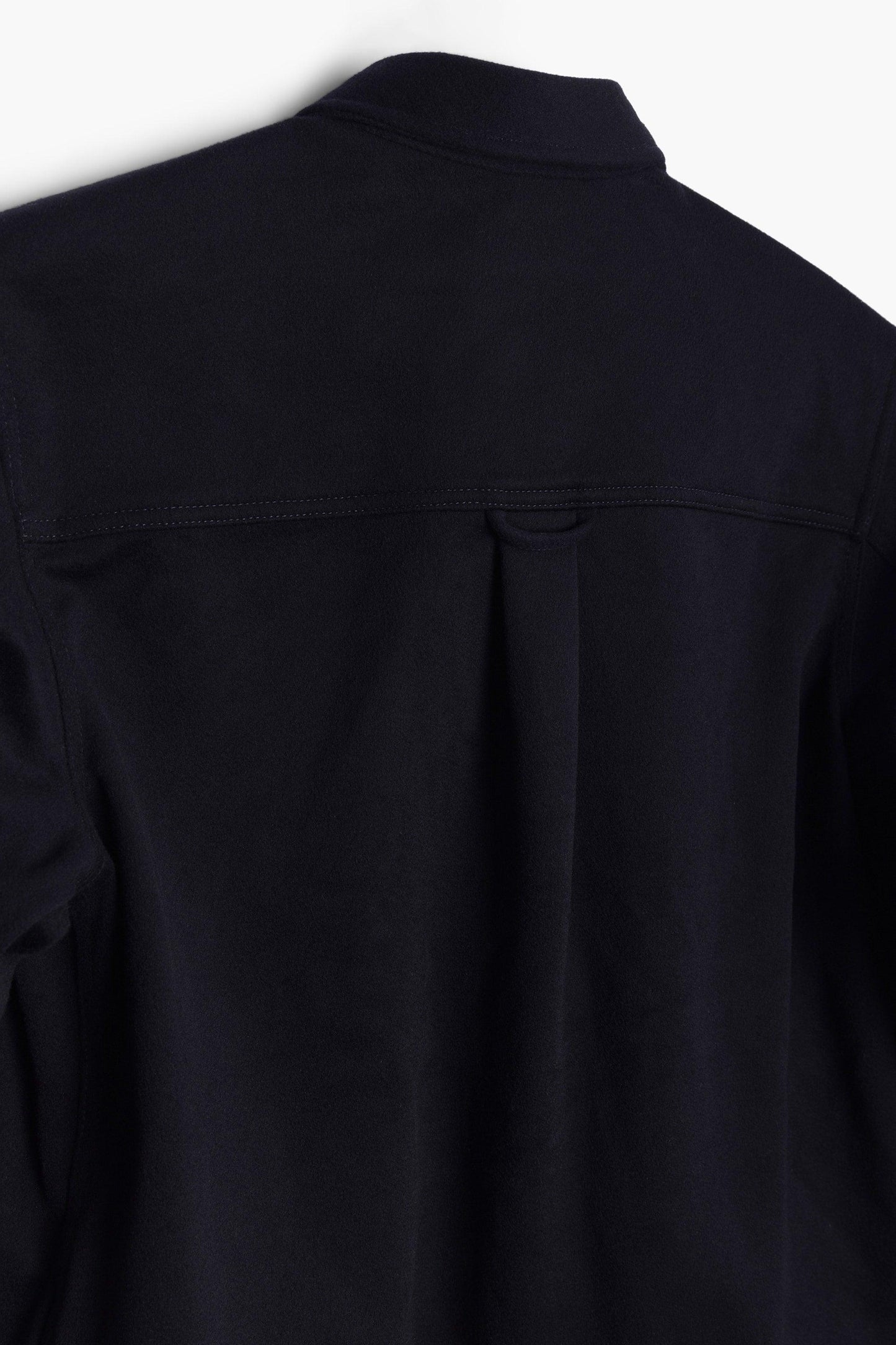Military Field Jacket - Navy Blue Wool