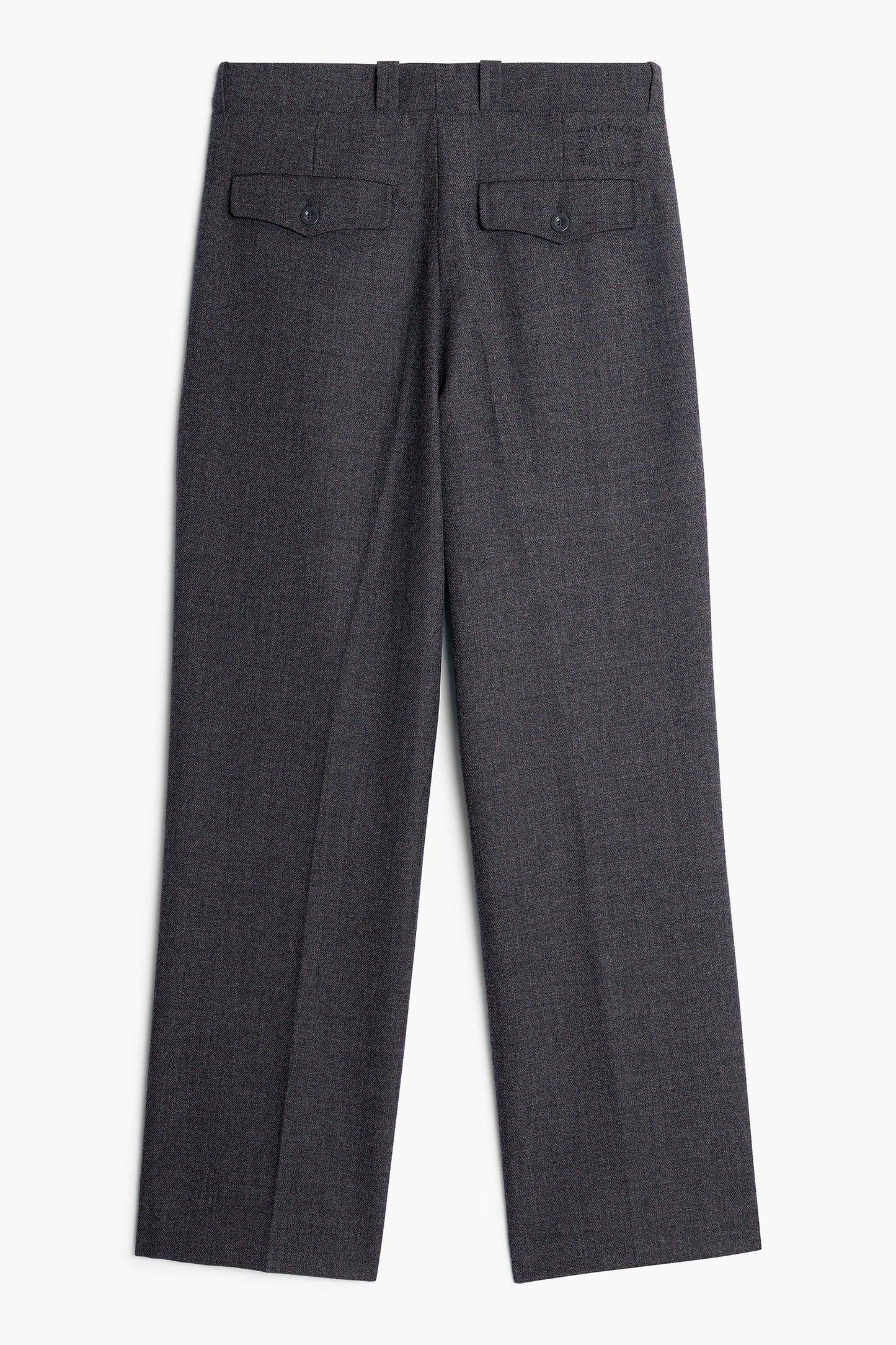 French Military Pant - Grey Wool