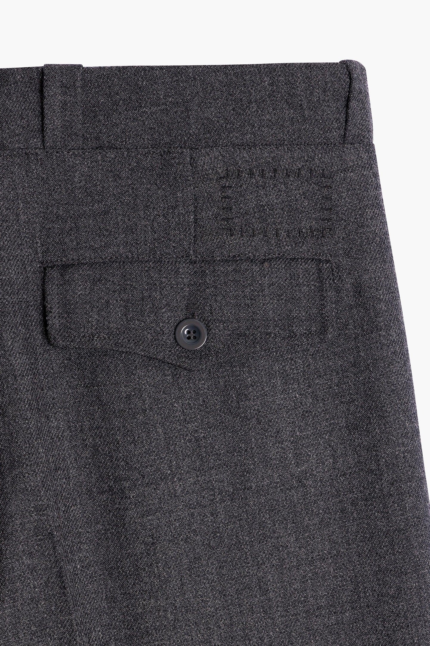 French Military Pant - Grey Wool