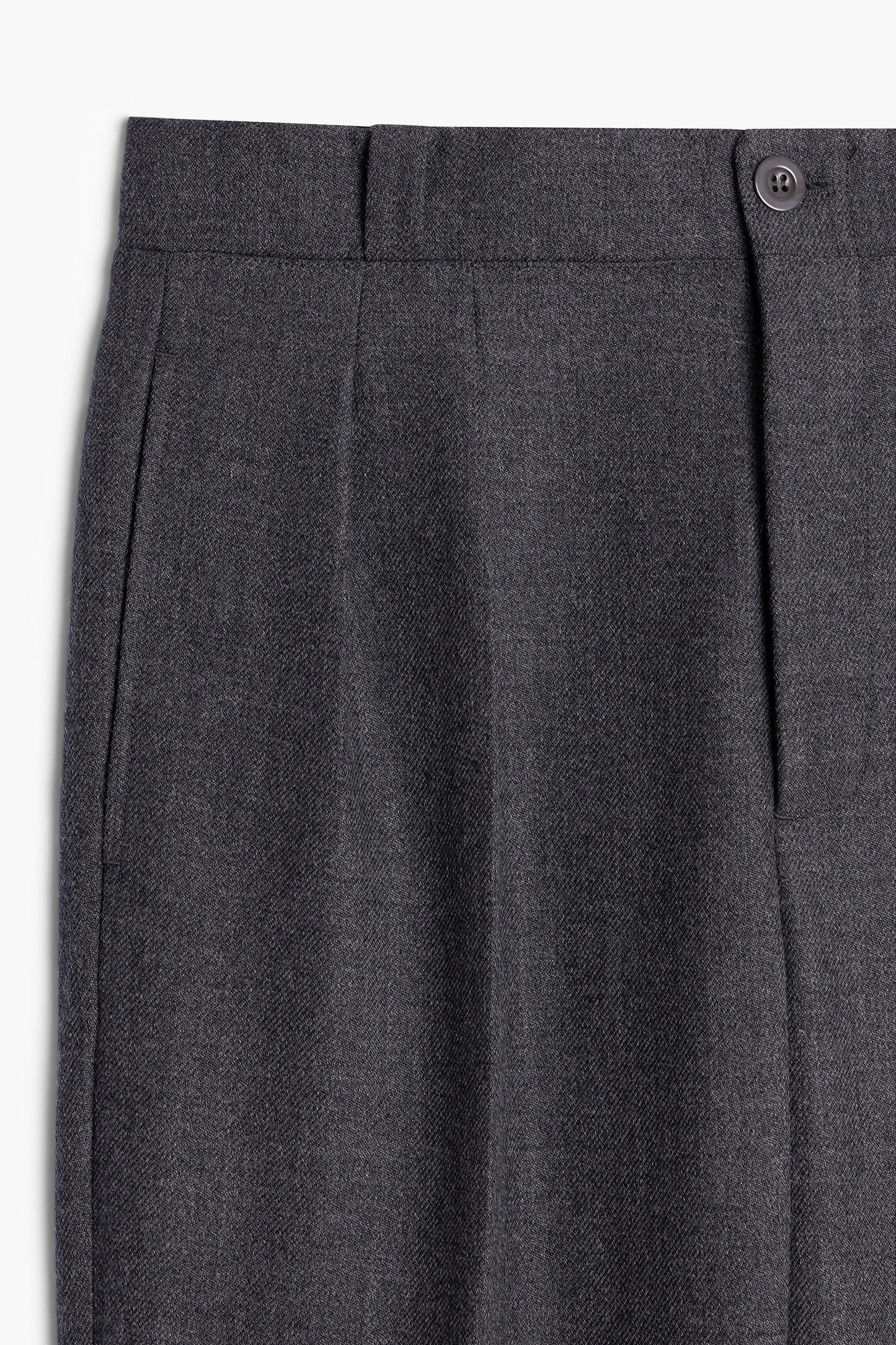French Military Pant - Grey Wool