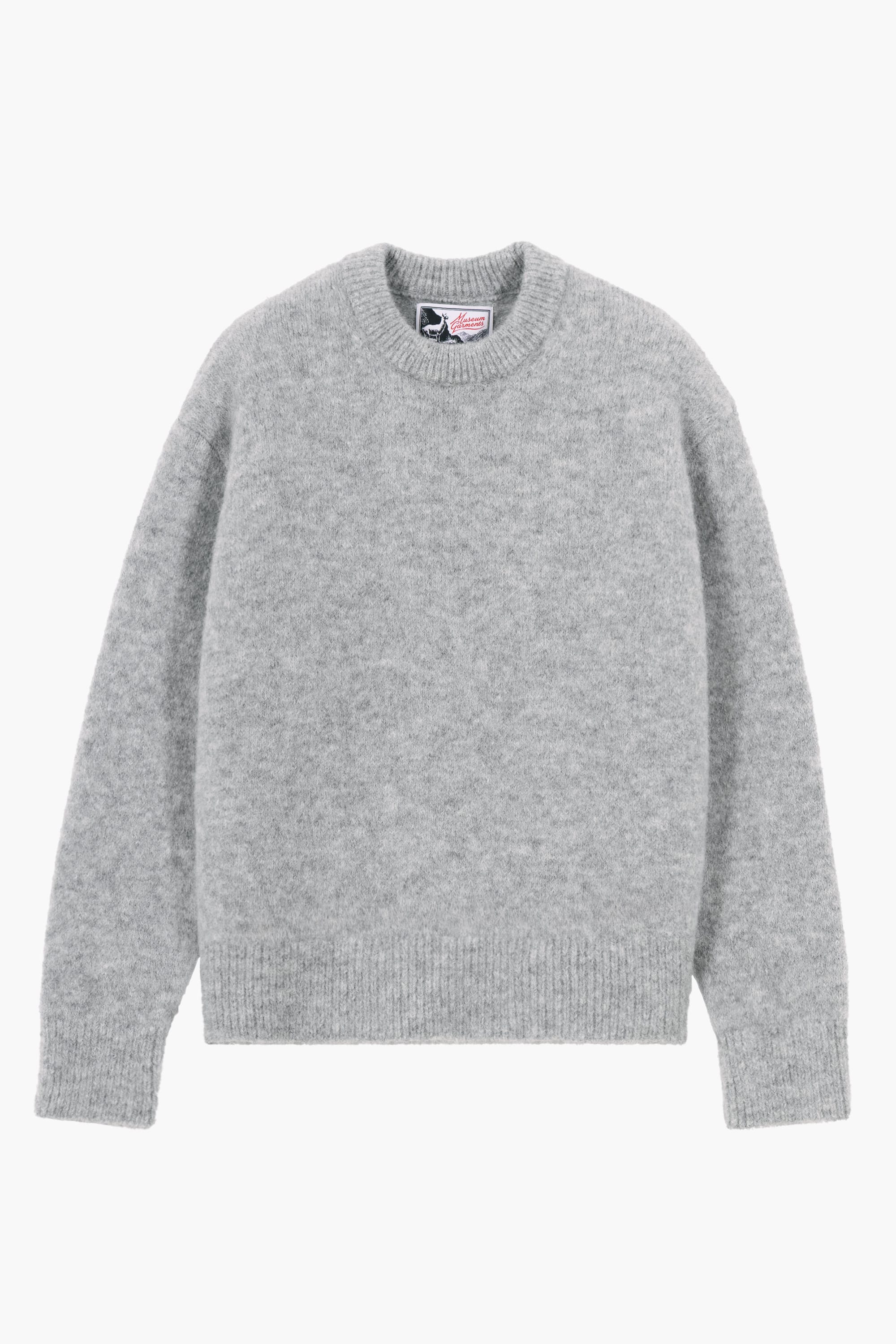 MUSEUM GARMENTS - Alpaca sweater Grey – suuupply
