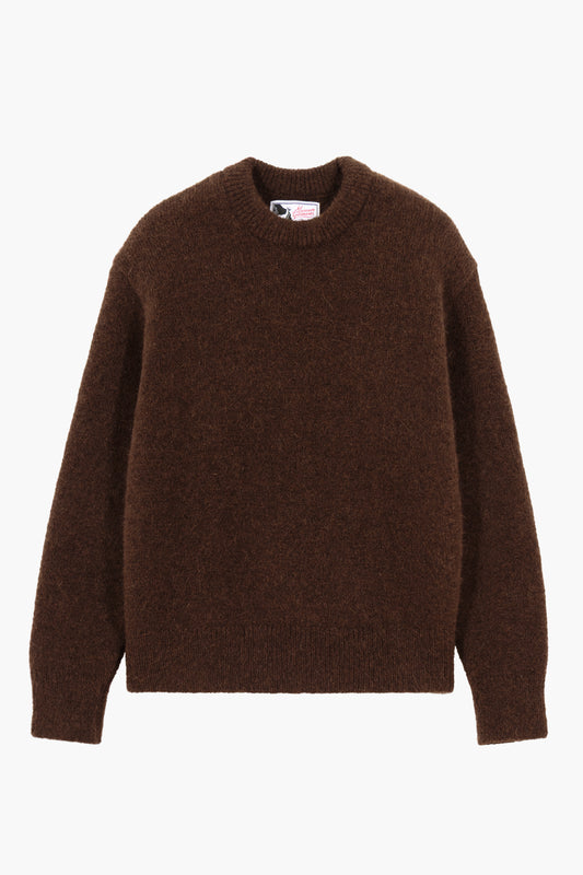 Alpaca sweater - Marron