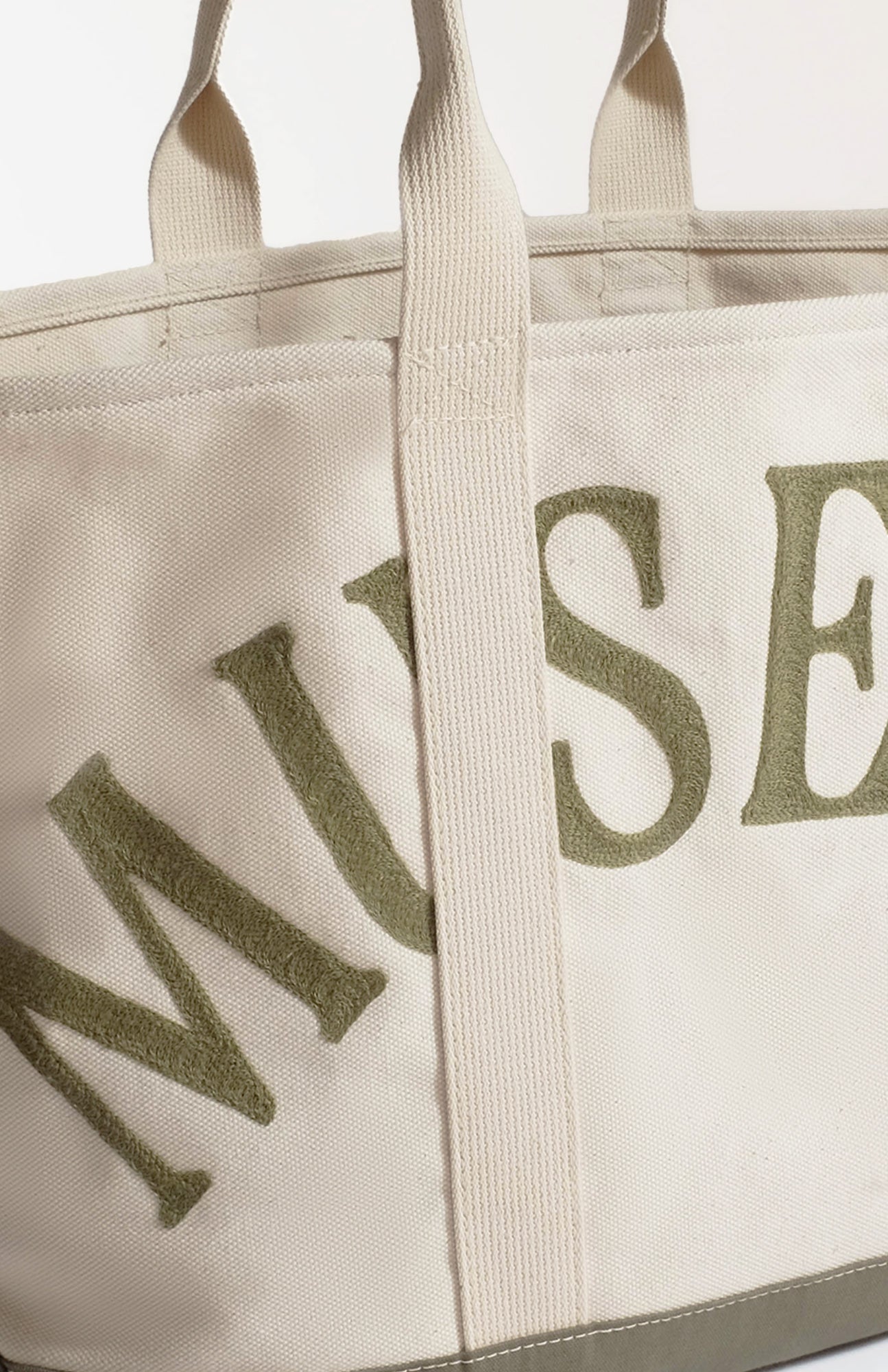 Boat bag en canvas écru