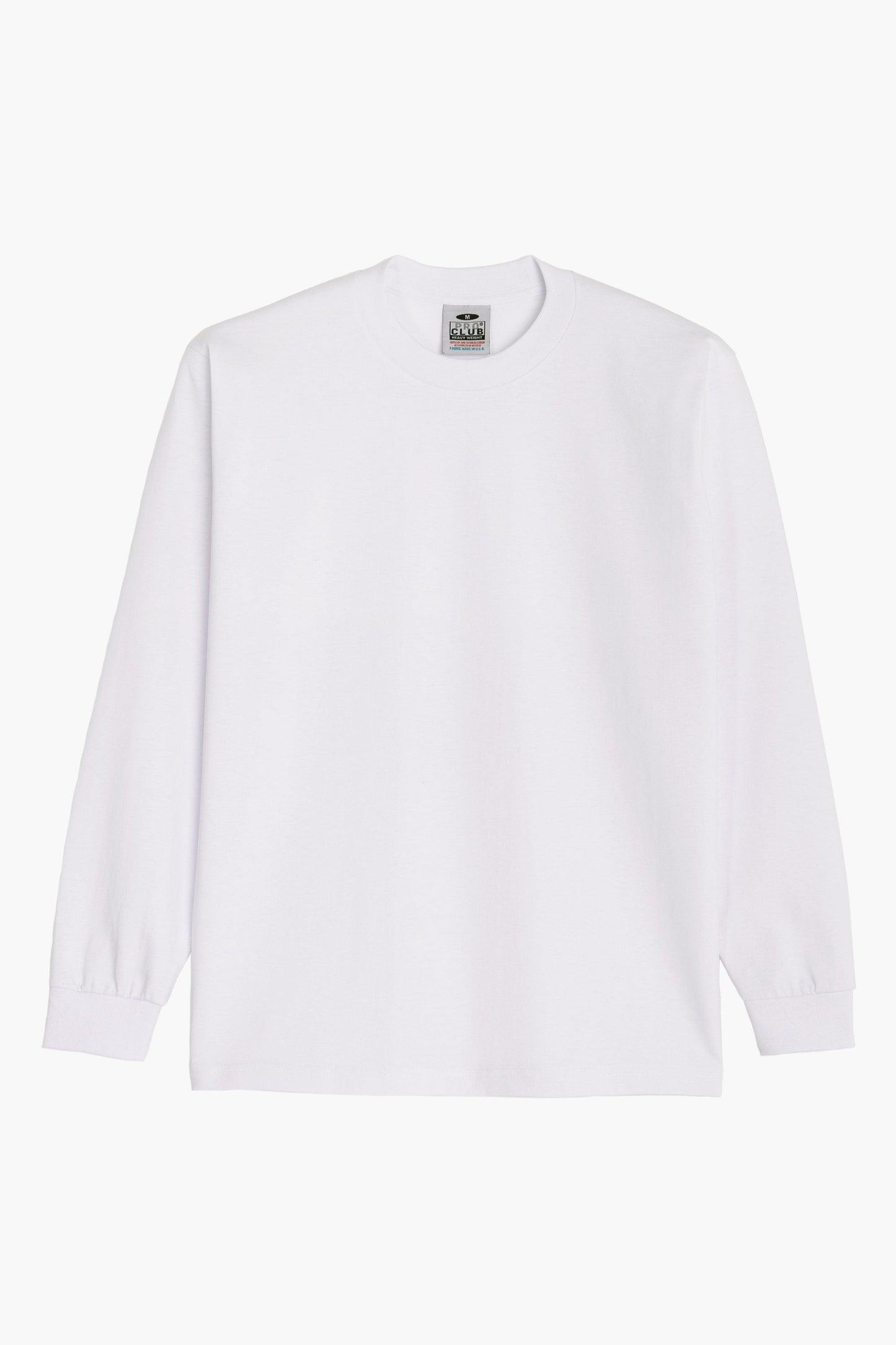 T-shirt Heavyweight Manches Longues - Blanc